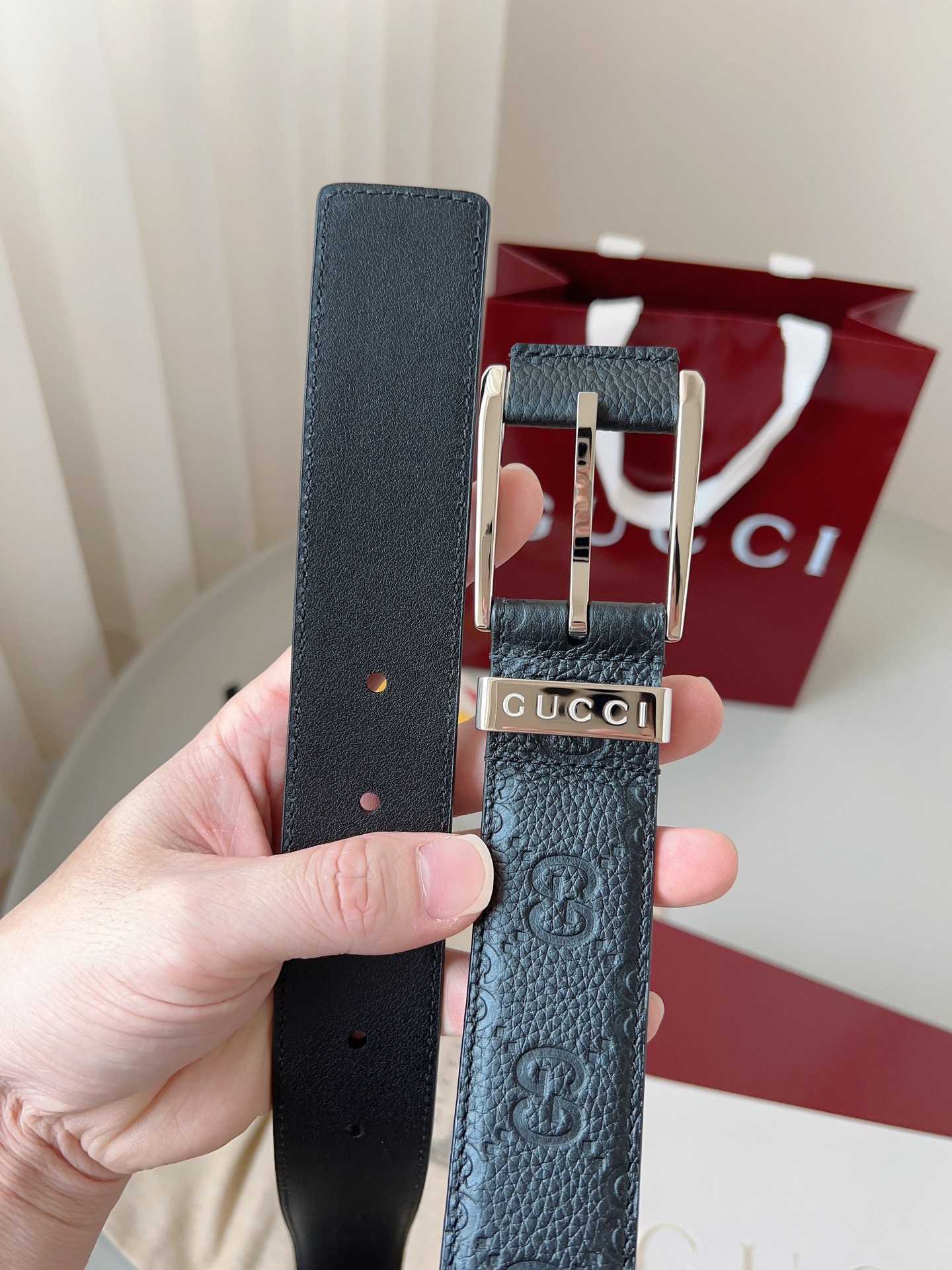 Gucci 高仿品牌字母針扣皮帶 多色經典百搭男款|超A仿原單精品圖片 12 Gucci 高仿品牌字母針扣皮帶 多色經典百搭男款|歐美奢侈品精品推薦