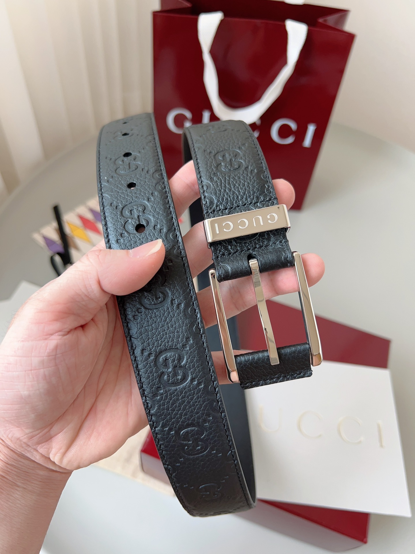 Gucci 高仿品牌字母針扣皮帶 多色經典百搭男款|超A仿原單精品圖片 10 Gucci 高仿品牌字母針扣皮帶 多色經典百搭男款|歐美奢侈品精品推薦