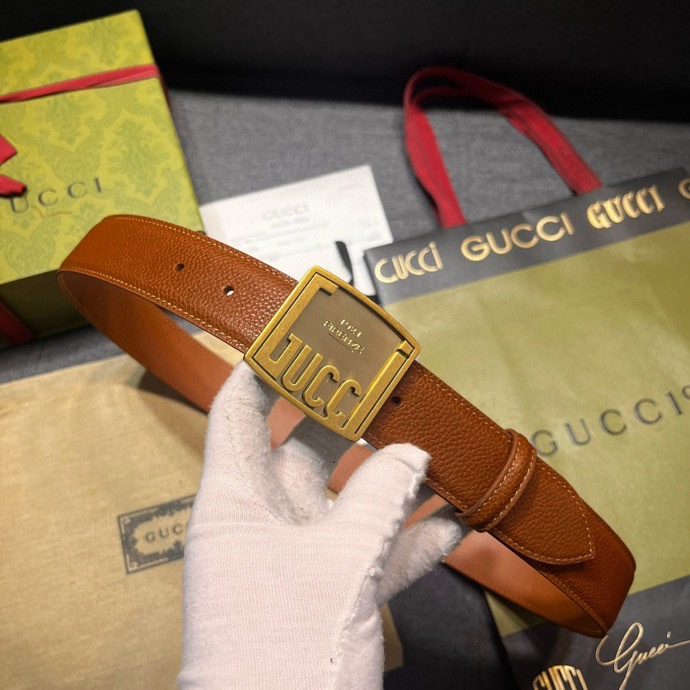 Gucci 一比一復古方形LOGO皮帶 雙色經典款式|超A仿原單精品圖片 12 Gucci 一比一復古方形LOGO皮帶 雙色經典款式|歐美奢侈品精品推薦