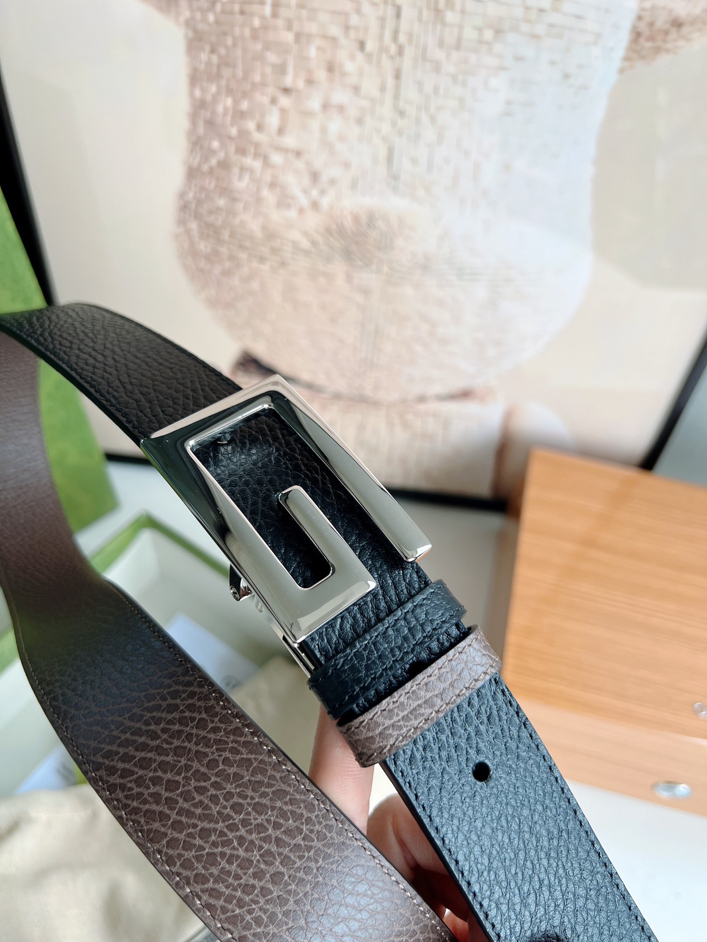 Gucci高仿皮帶男士原色皮革款百搭牛仔褲專用|超A仿原單精品圖片 12 Gucci高仿皮帶男士原色皮革款百搭牛仔褲專用|歐美奢侈品精品推薦