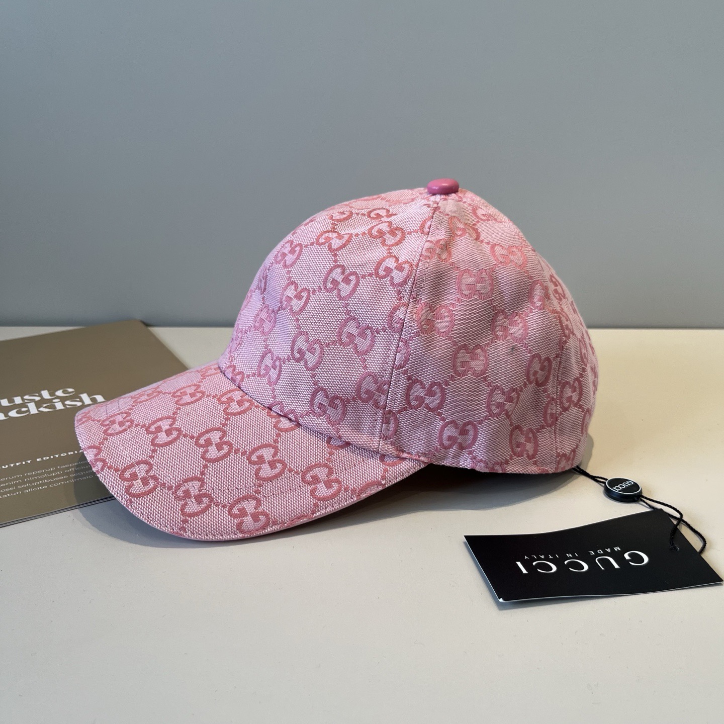 Gucci高仿女款GG緹花棒球帽 粉色綠色藍色三色可選甜美風|超A仿原單精品圖片 12 Gucci高仿女款GG緹花棒球帽 粉色綠色藍色三色可選甜美風|歐美奢侈品精品推薦