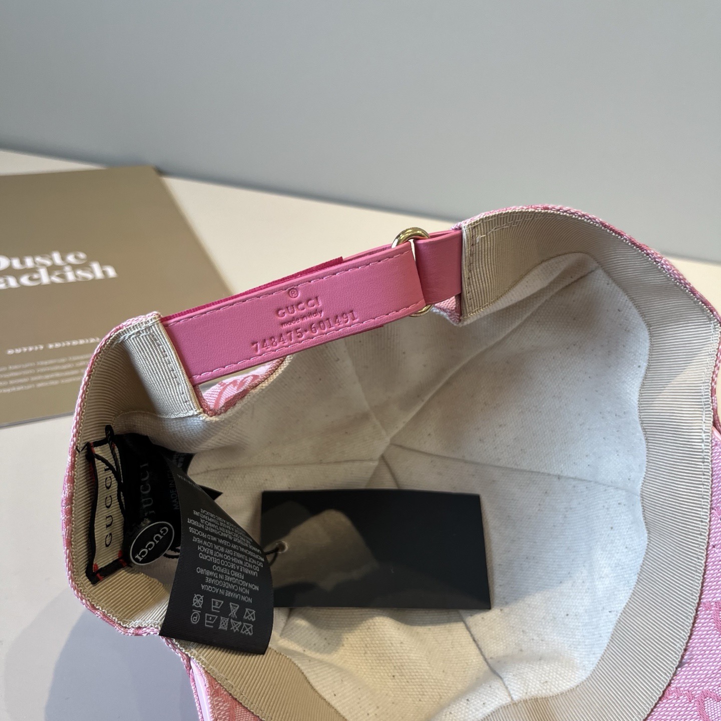 Gucci高仿女款GG緹花棒球帽 粉色綠色藍色三色可選甜美風|超A仿原單精品圖片 8 Gucci高仿女款GG緹花棒球帽 粉色綠色藍色三色可選甜美風|歐美奢侈品精品推薦