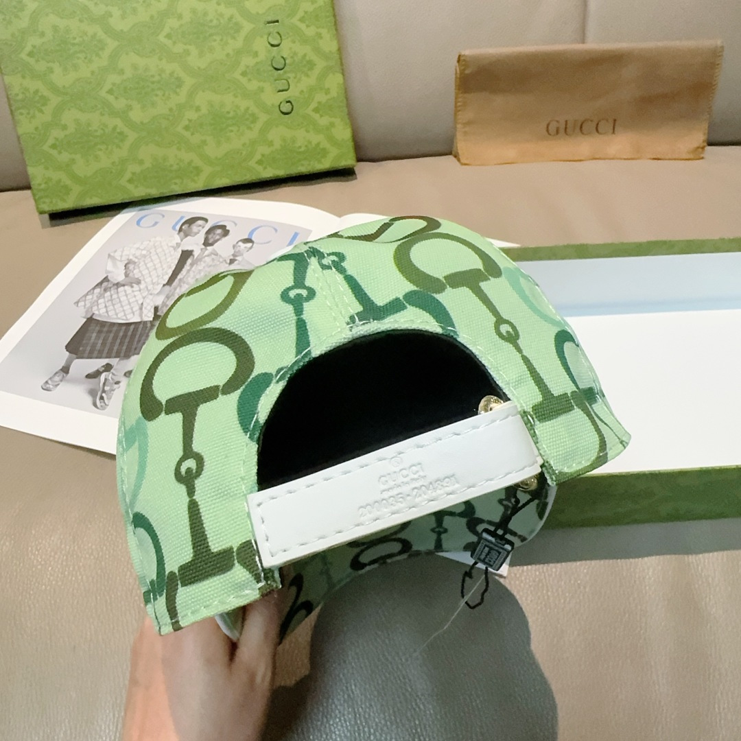 Gucci高仿馬銜扣圖樣棒球帽 男女款多色可選 活力街頭風帽款|超A仿原單精品圖片 7 Gucci高仿馬銜扣圖樣棒球帽 男女款多色可選 活力街頭風帽款|歐美奢侈品精品推薦