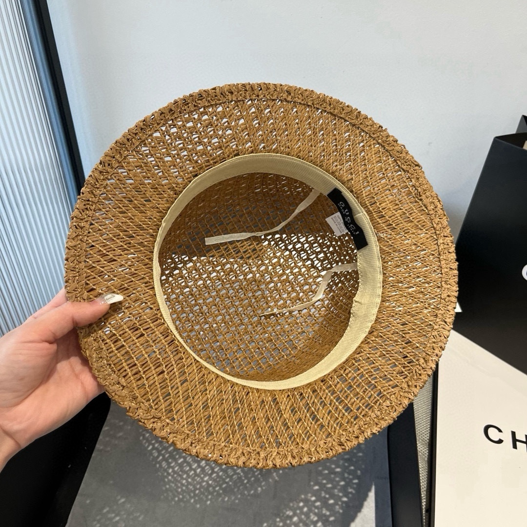Gucci一比一雙色藤編草帽 男女款夏日百搭 小GG金屬裝飾設計|超A仿原單精品圖片 9 Gucci一比一雙色藤編草帽 男女款夏日百搭 小GG金屬裝飾設計|歐美奢侈品精品推薦