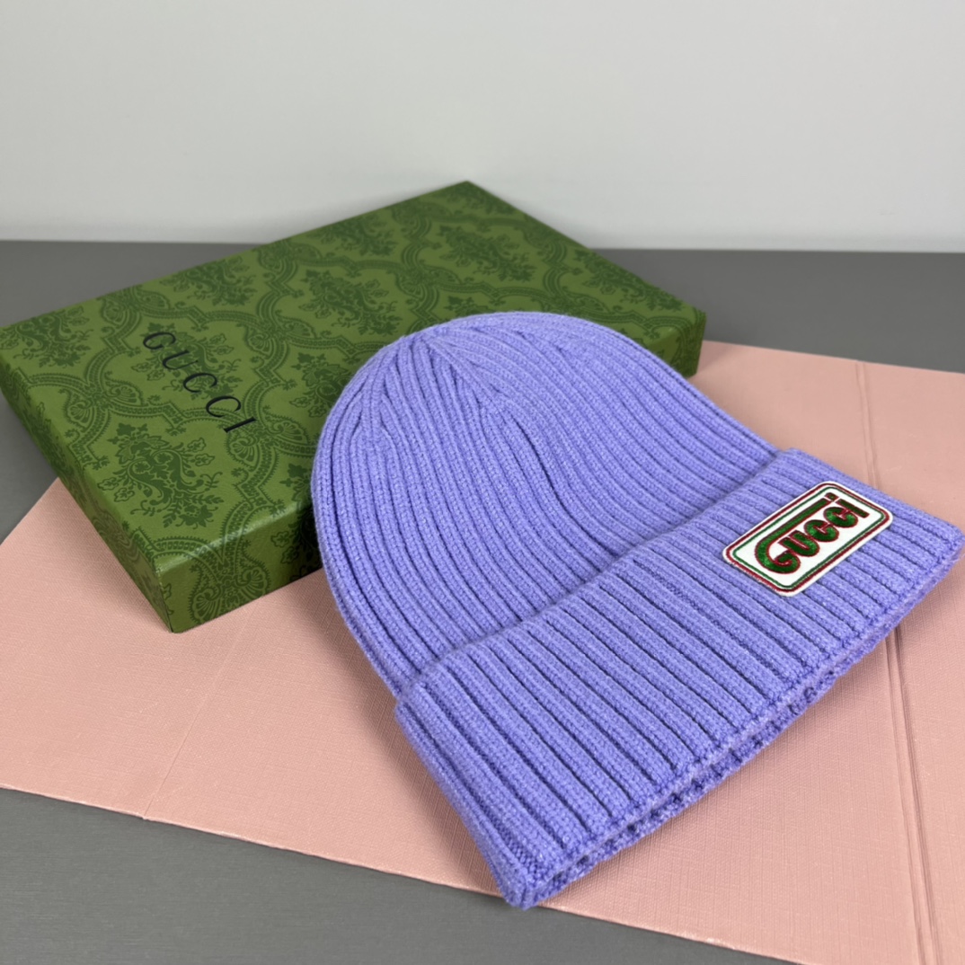 Gucci原單貼標針織帽 復古logo設計 六色毛帽推薦|超A仿原單精品圖片 6 Gucci原單貼標針織帽 復古logo設計 六色毛帽推薦|歐美奢侈品精品推薦