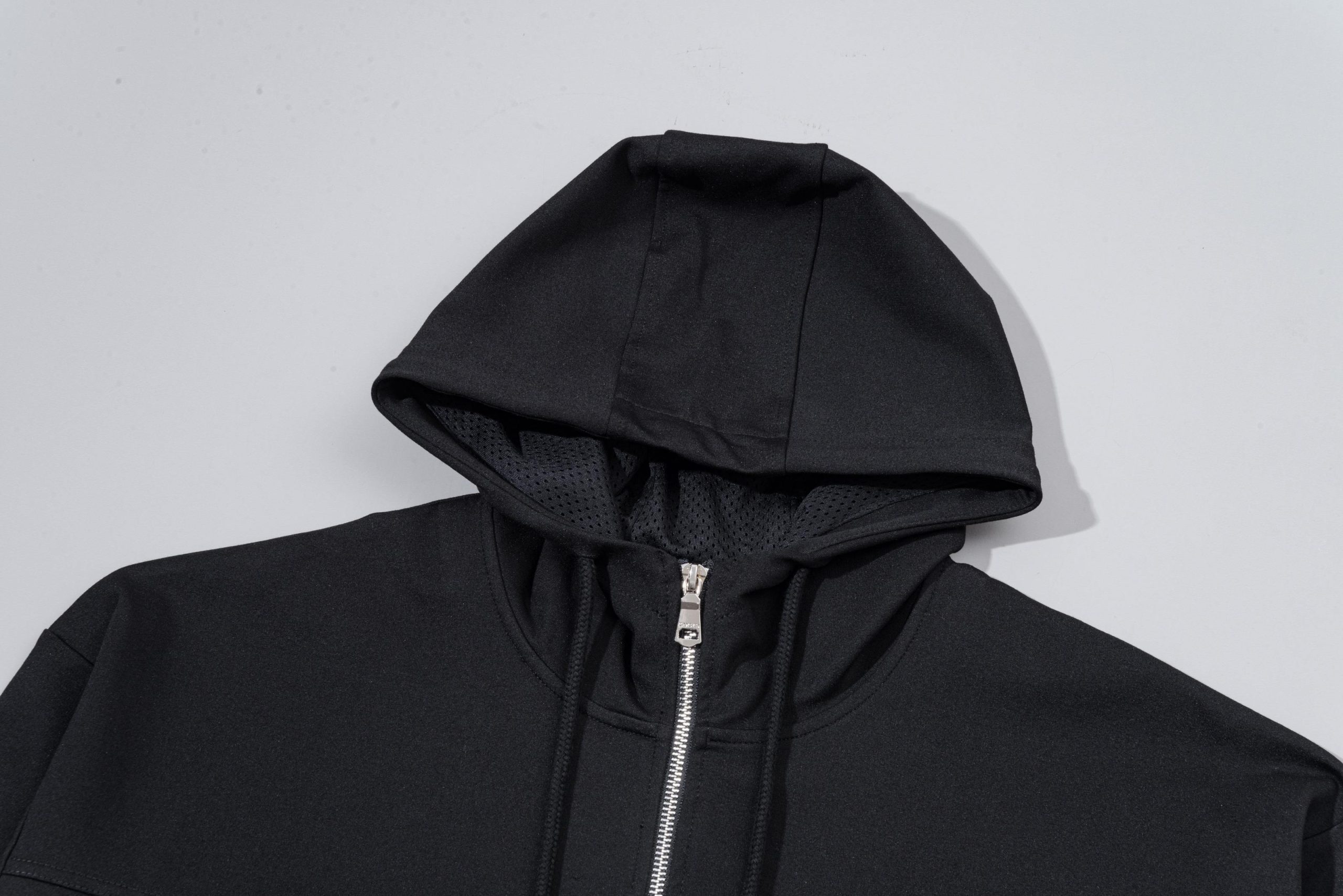 Gucci高仿黑色帽外套男款雙口袋綠紅條拼接設計｜歐美奢侈品精品推薦