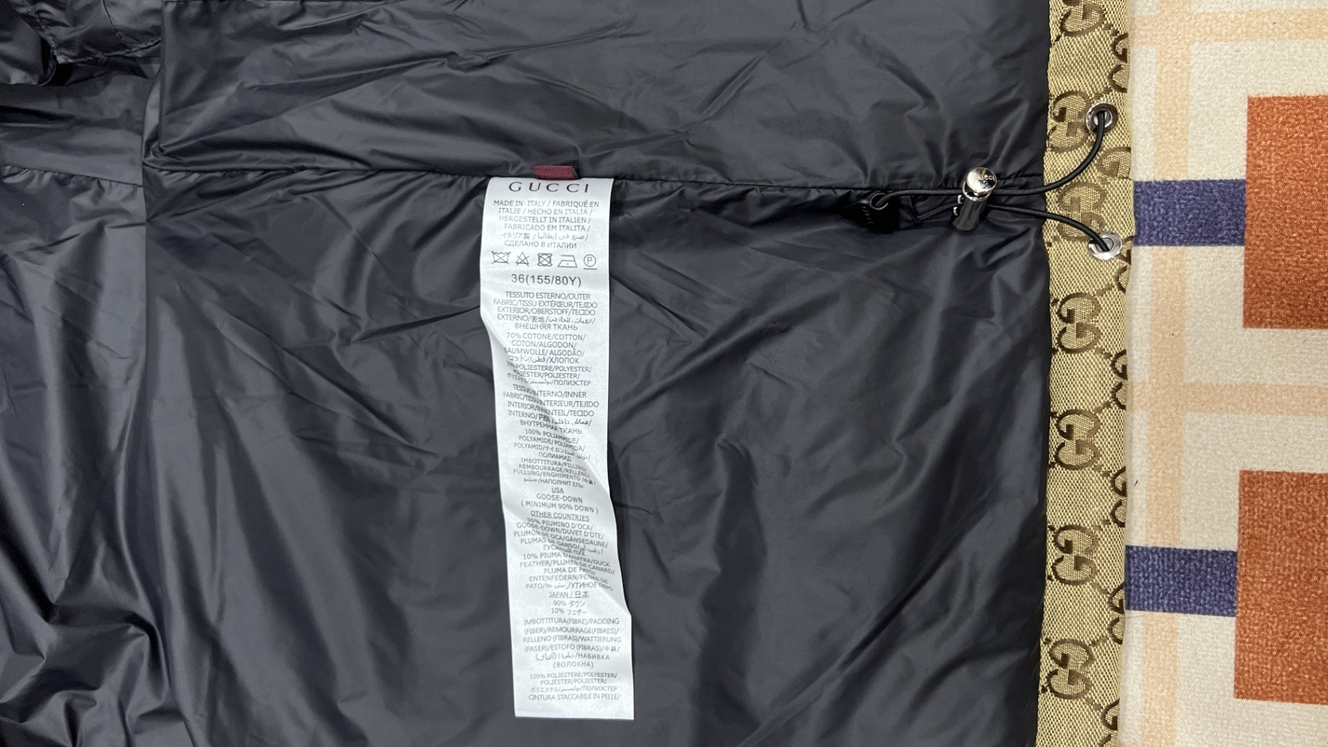 Gucci高仿男士老花羽絨外套 滿版經典GG耐看實搭|超A仿原單精品圖片 7 Gucci高仿男士老花羽絨外套 滿版經典GG耐看實搭|歐美奢侈品精品推薦