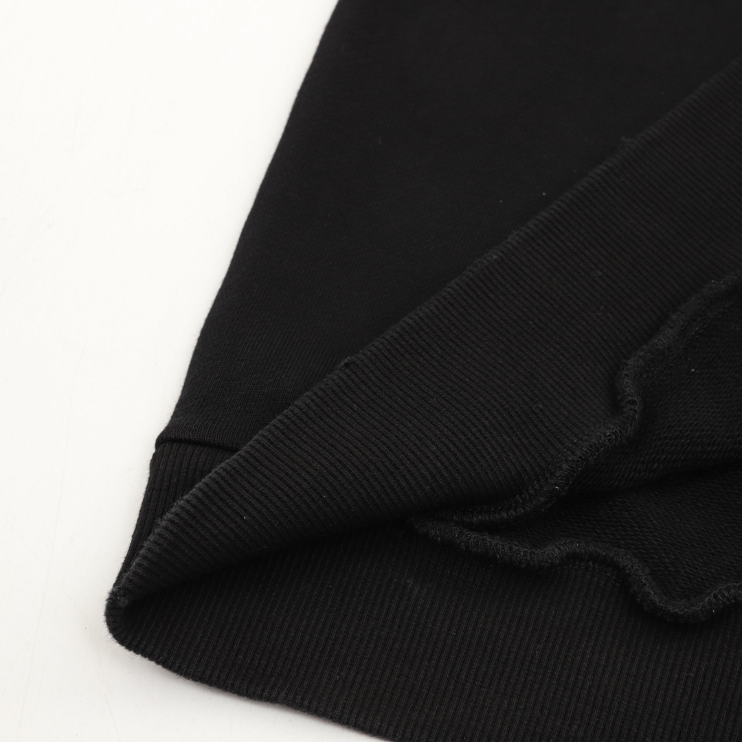 Gucci精品仿製黑色塗鴉LOGO衛衣 街頭潮流風格人氣單品｜歐美奢侈品精品推薦