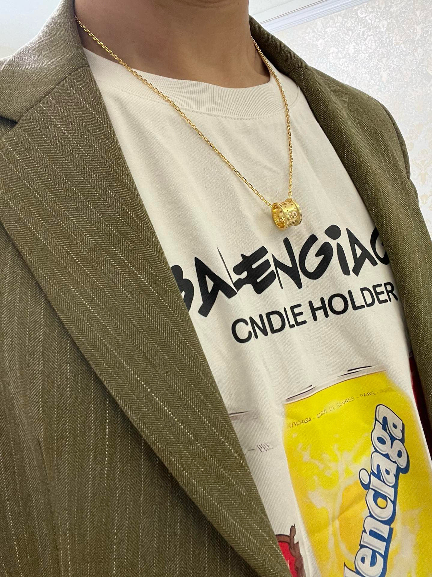 Gucci高仿經典雙G金圈項鍊 女款精緻復刻設計百搭不退流行｜歐美奢侈品精品推薦