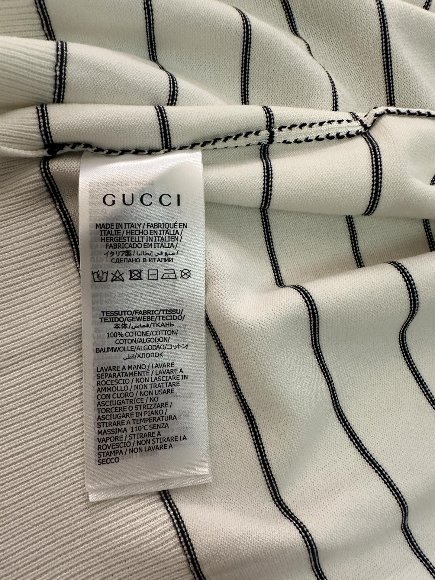 GucciA貨條紋針織外套男款 黑白配色極簡風格百搭款| 7 GucciA貨條紋針織外套男款 黑白配色極簡風格百搭款