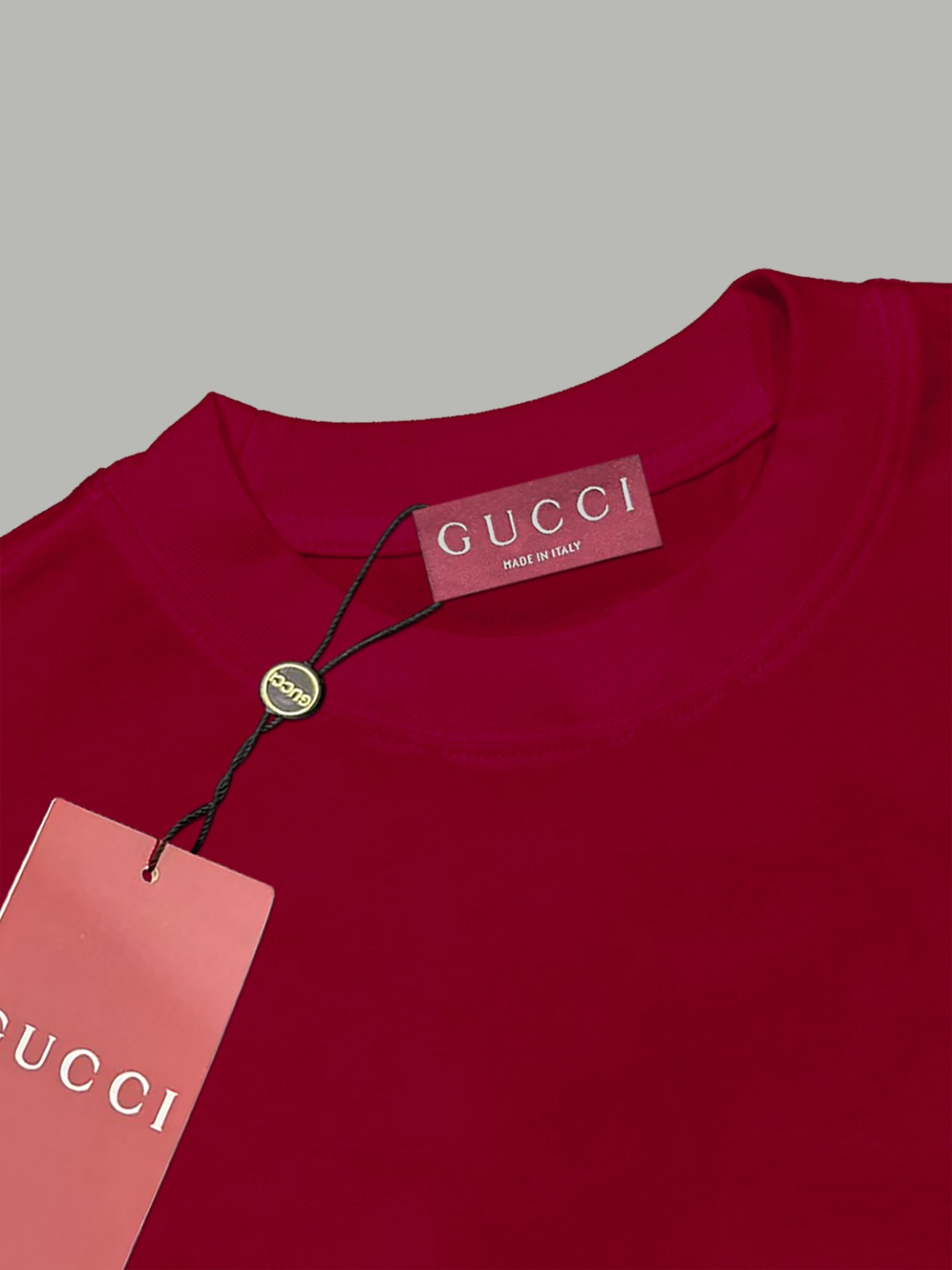 Gucci一比一紅酒色插畫T恤男款 童趣印花潮流街拍款| 13 Gucci一比一紅酒色插畫T恤男款 童趣印花潮流街拍款