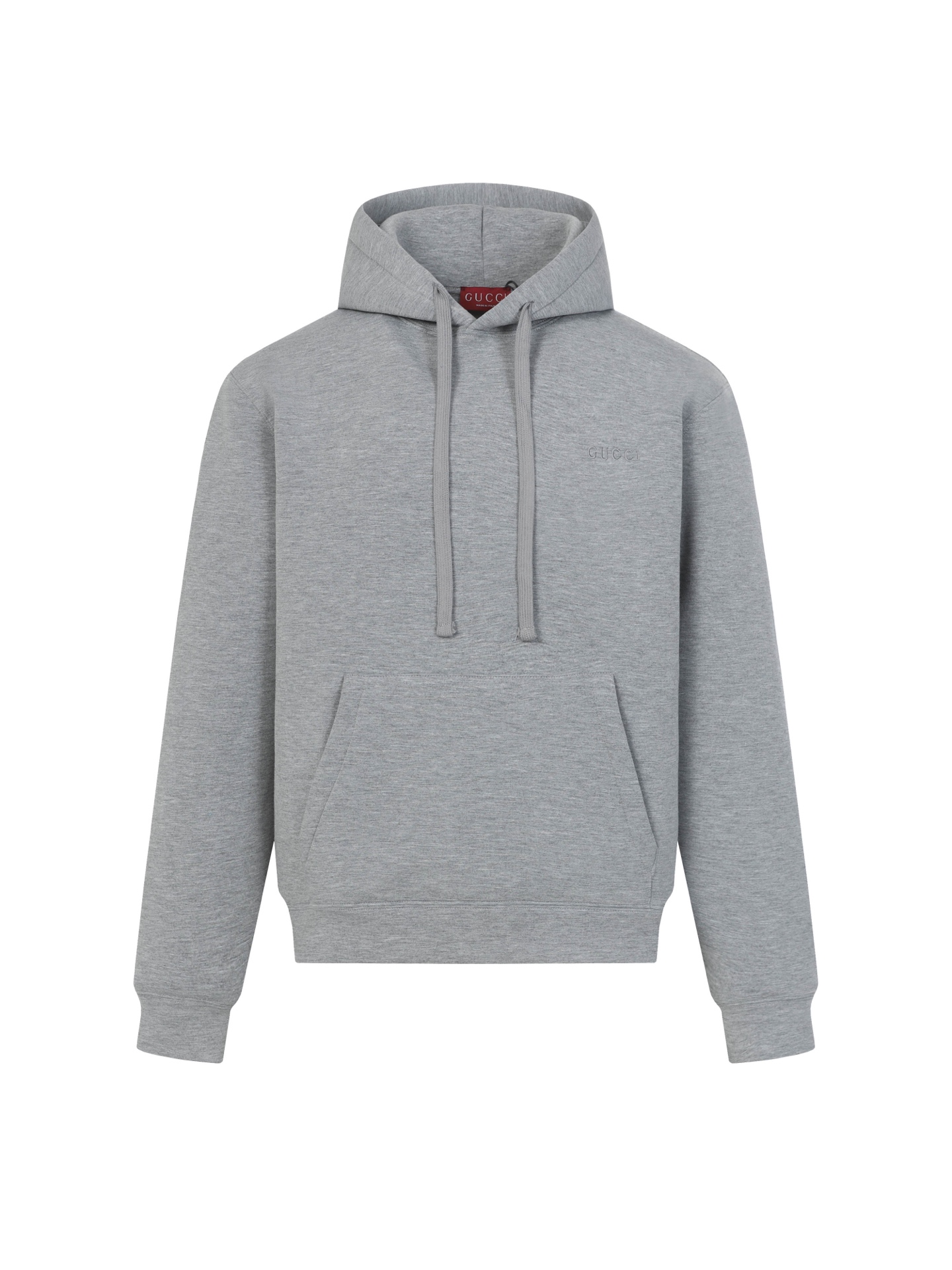 Gucci一比一男士連帽衛衣 灰色素面百搭秋冬棉質款式