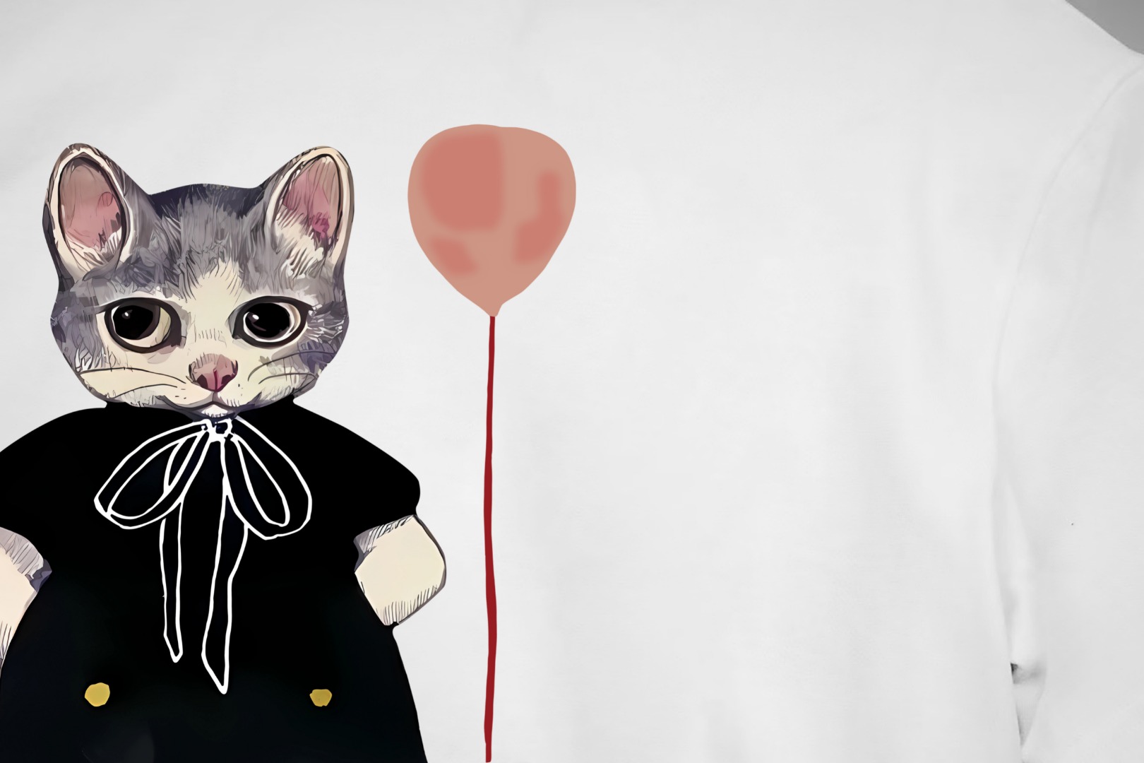 Gucci高仿短袖T恤 男女皆可穿 可愛貓咪風格白色款|超A仿原單精品圖片 11 Gucci高仿短袖T恤 男女皆可穿 可愛貓咪風格白色款|歐美奢侈品精品推薦