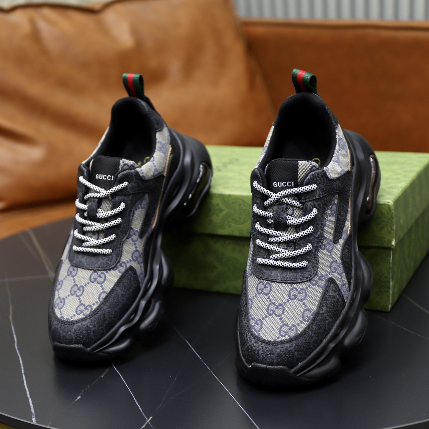 Gucci 高仿老花男士厚底運動鞋 GG經典圖紋 潮人必備款|超A仿原單精品圖片 10 Gucci 高仿老花男士厚底運動鞋 GG經典圖紋 潮人必備款|歐美奢侈品精品推薦