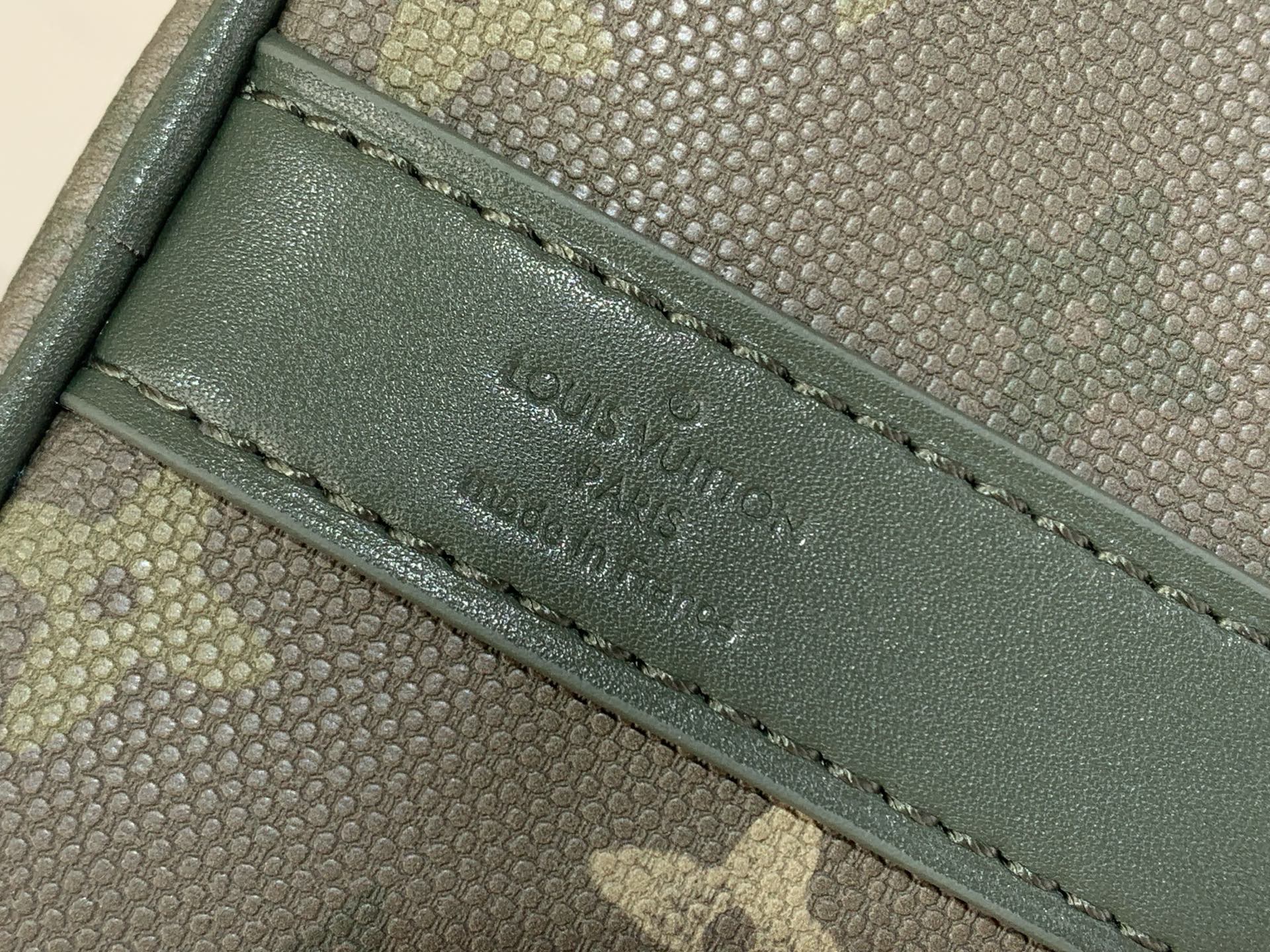 LV A貨老花波士頓包 綠灰配色復古風格 旅行通勤雙用款|超A仿原單精品圖片 7 LV A貨老花波士頓包 綠灰配色復古風格 旅行通勤雙用款|歐美奢侈品精品推薦