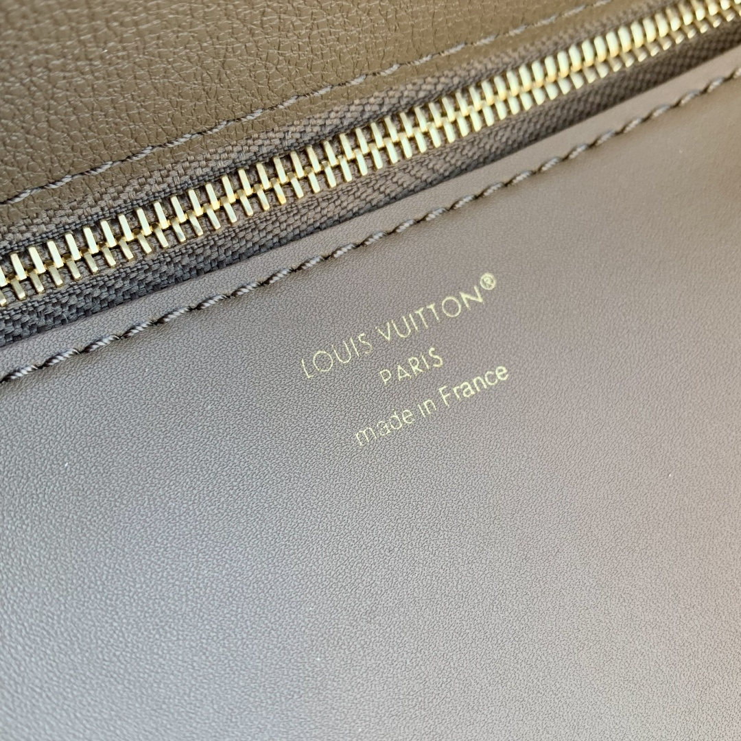 LV原單大地色托特包 女士優雅提包 低飽和色搭配老花內裡|超A仿原單精品圖片 8 LV原單大地色托特包 女士優雅提包 低飽和色搭配老花內裡|歐美奢侈品精品推薦