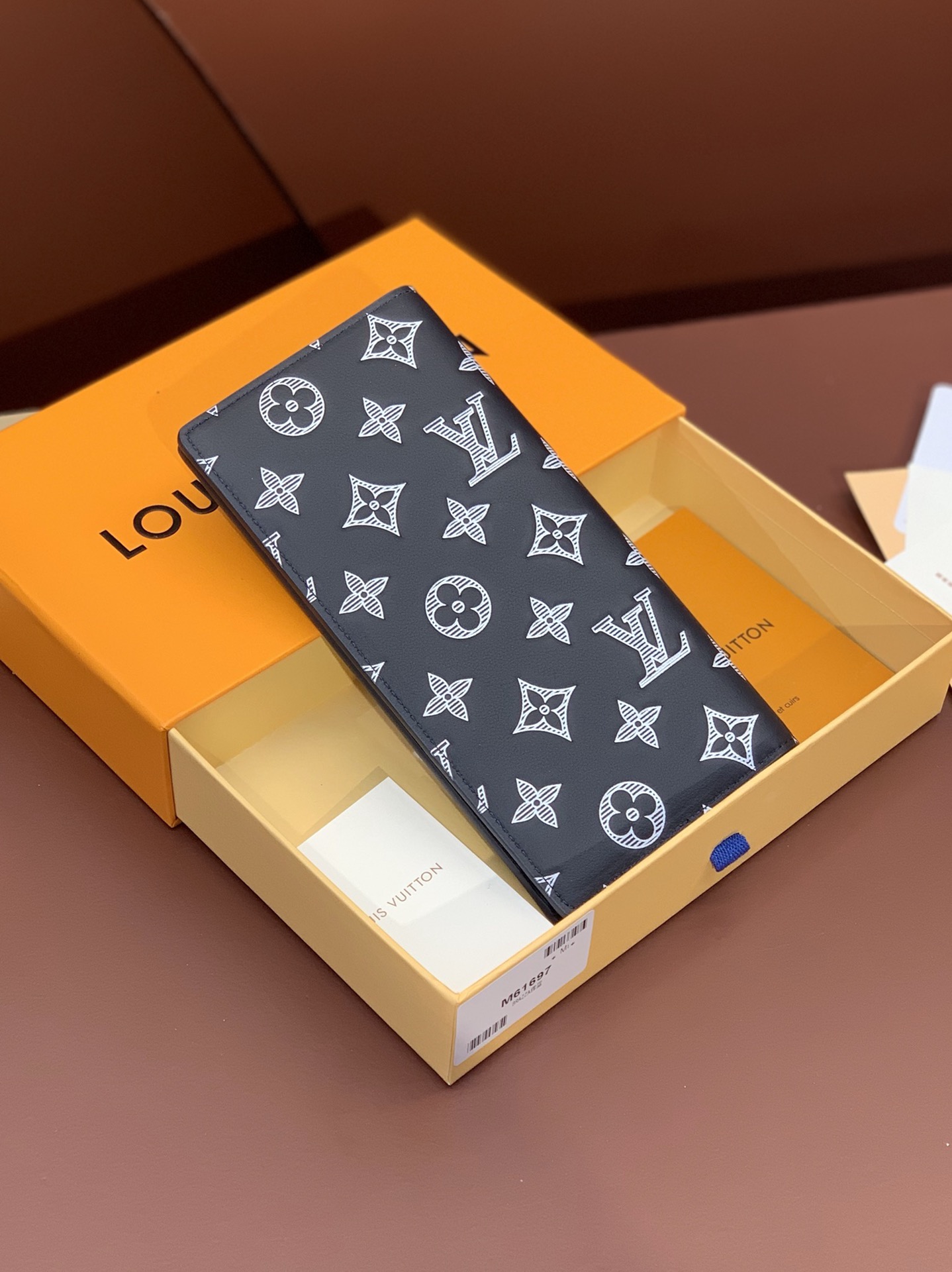 LV高仿短夾黑白Monogram小巧設計男士皮夾推薦｜歐美奢侈品精品推薦