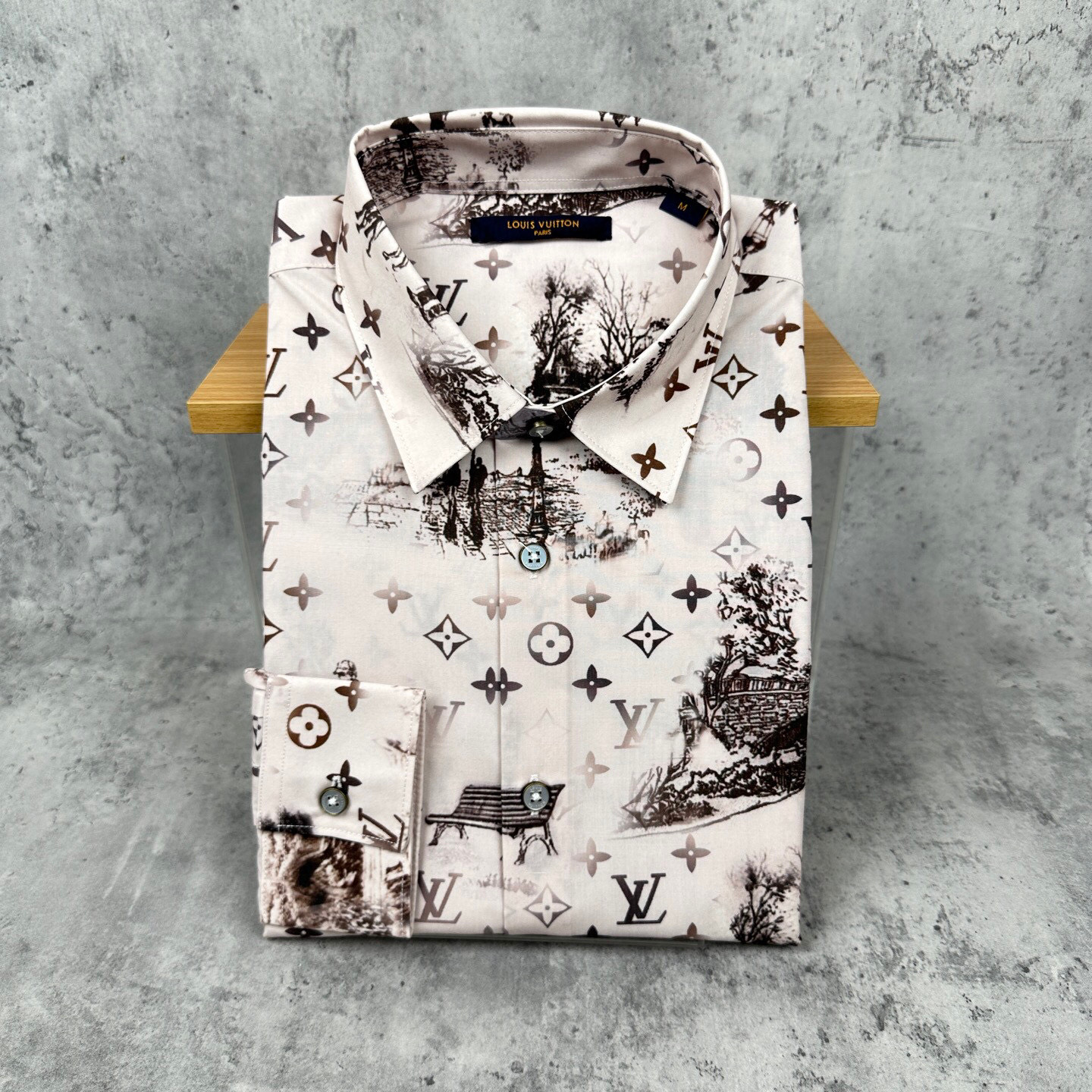 LV一比一精品男襯衫 公園印花設計 輕奢藝術感單品|超A仿原單精品圖片 14 LV一比一精品男襯衫 公園印花設計 輕奢藝術感單品|歐美奢侈品精品推薦