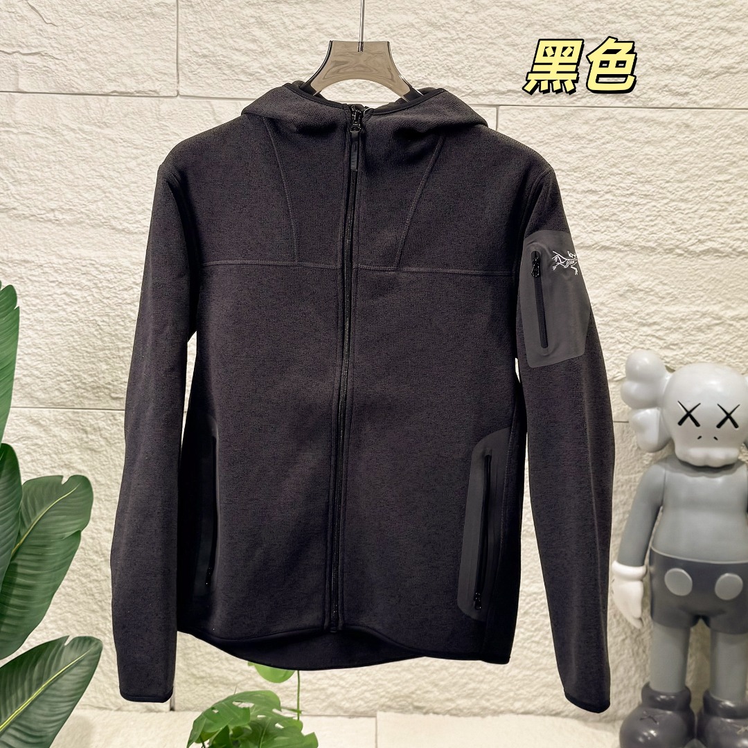 Arc'teryx 高仿連帽刷毛外套男款多色選極簡百搭通勤款| 9 Arc'teryx 高仿連帽刷毛外套男款多色選極簡百搭通勤款