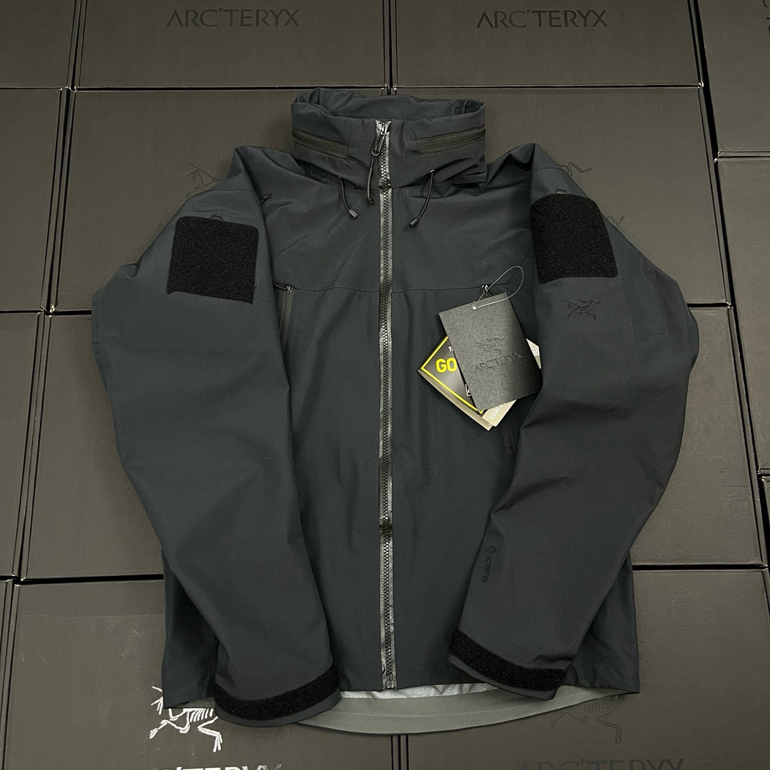 Arc'teryx 一比一GORE-TEX黑色戰術外套男款潮流抗水款| 14 Arc'teryx 一比一GORE-TEX黑色戰術外套男款潮流抗水款