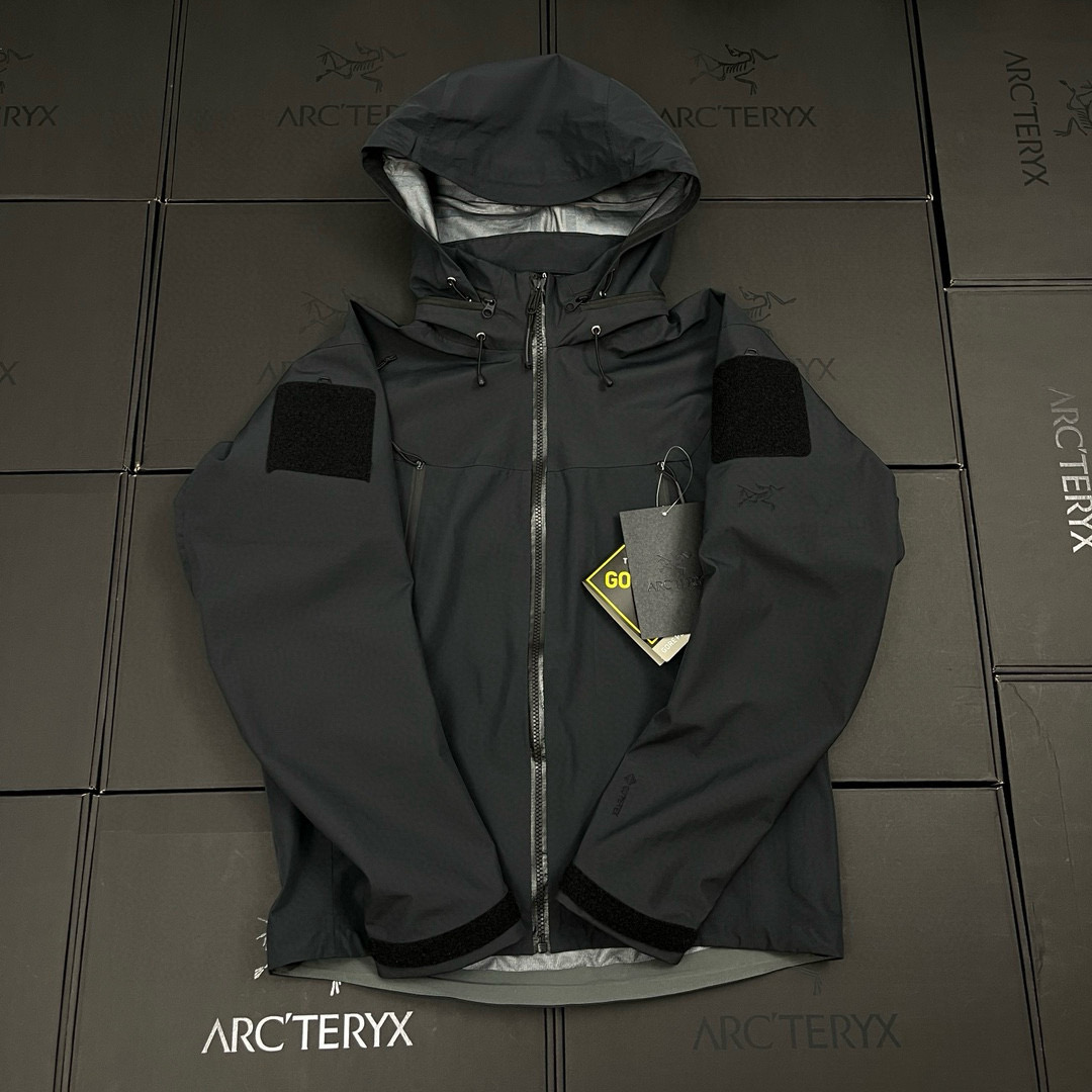 Arc'teryx 一比一GORE-TEX黑色戰術外套男款潮流抗水款| 13 Arc'teryx 一比一GORE-TEX黑色戰術外套男款潮流抗水款