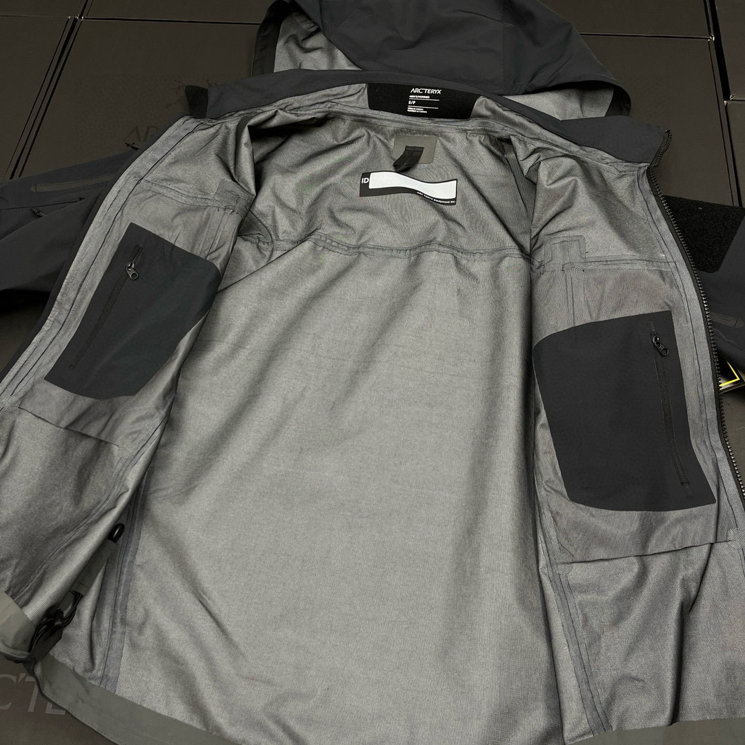 Arc'teryx 一比一GORE-TEX黑色戰術外套男款潮流抗水款| 10 Arc'teryx 一比一GORE-TEX黑色戰術外套男款潮流抗水款