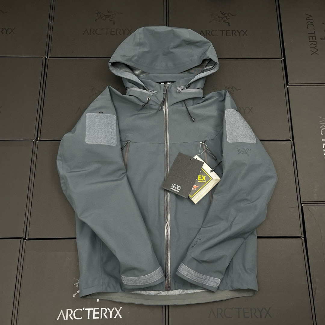 Arc'teryx 原單灰藍GORE-TEX外套男款都市防風設計款| 13 Arc'teryx 原單灰藍GORE-TEX外套男款都市防風設計款