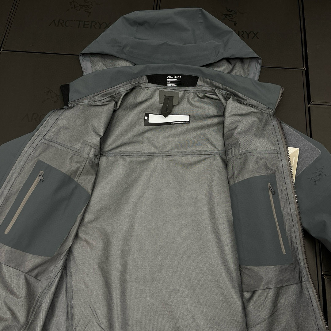 Arc'teryx 原單灰藍GORE-TEX外套男款都市防風設計款| 12 Arc'teryx 原單灰藍GORE-TEX外套男款都市防風設計款