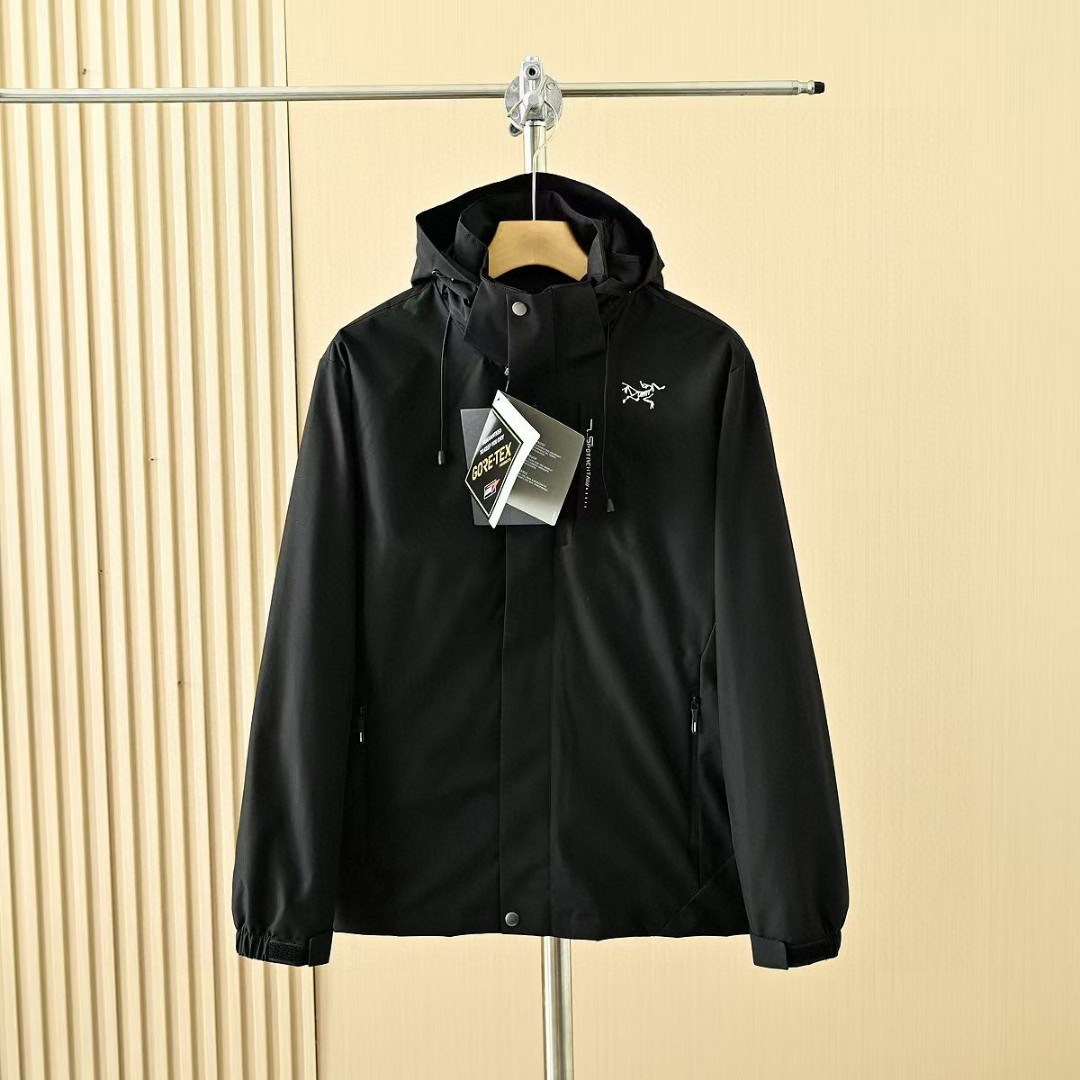 Arc'teryx 高仿雙層風衣男款外套組合 灰黑雙色搭配實穿耐看| 12 Arc'teryx 高仿雙層風衣男款外套組合 灰黑雙色搭配實穿耐看