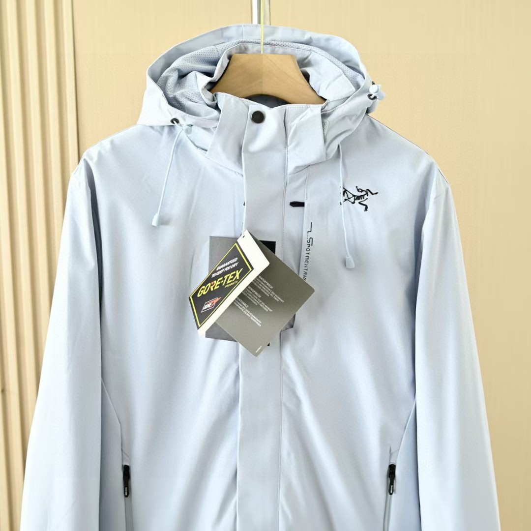 Arc'teryx 高仿雙層風衣男款外套組合 灰黑雙色搭配實穿耐看| 8 Arc'teryx 高仿雙層風衣男款外套組合 灰黑雙色搭配實穿耐看