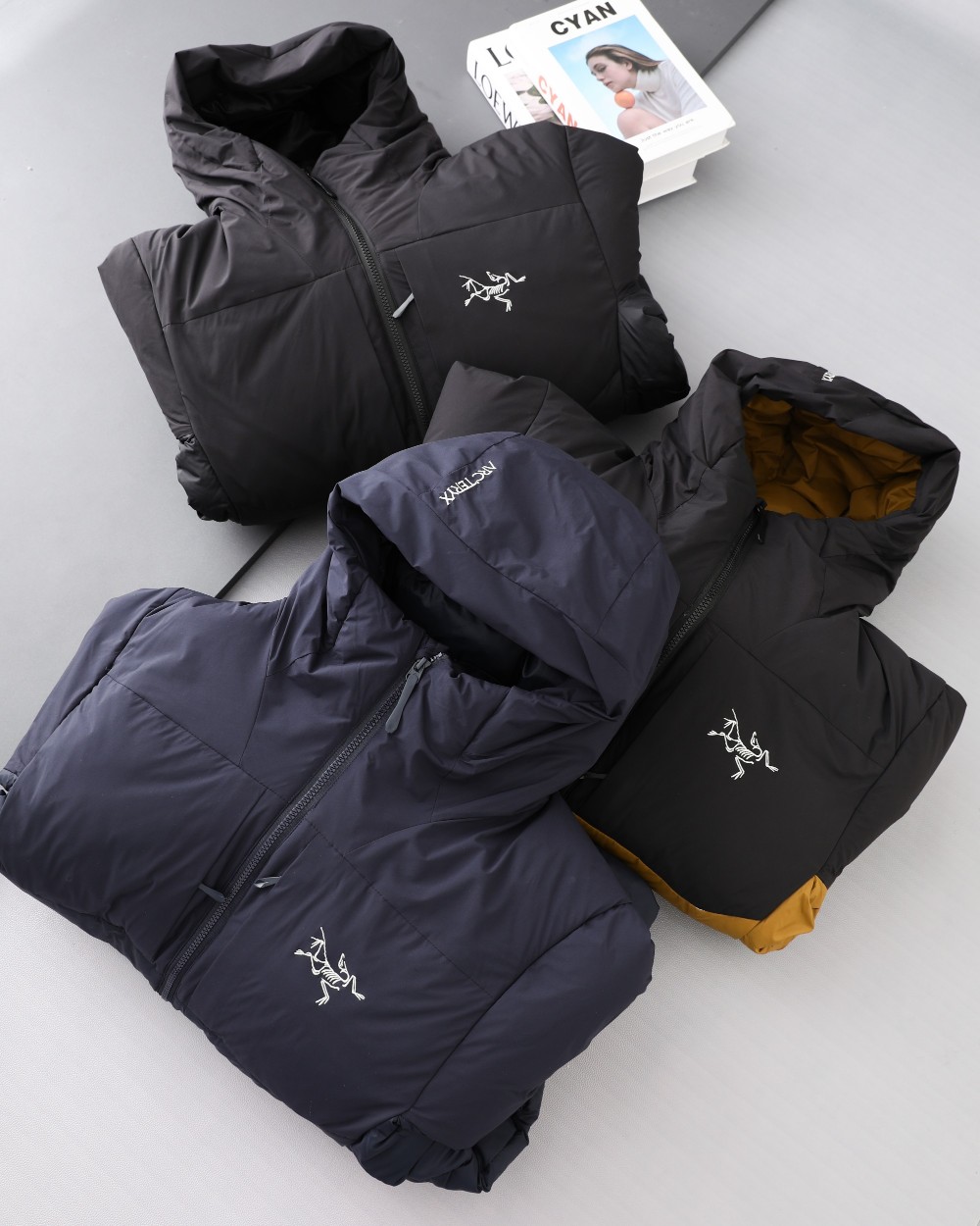 Arc'teryx 高仿拼接羽絨外套 男款秋冬保暖防風棉服三色| 8 Arc'teryx 高仿拼接羽絨外套 男款秋冬保暖防風棉服三色
