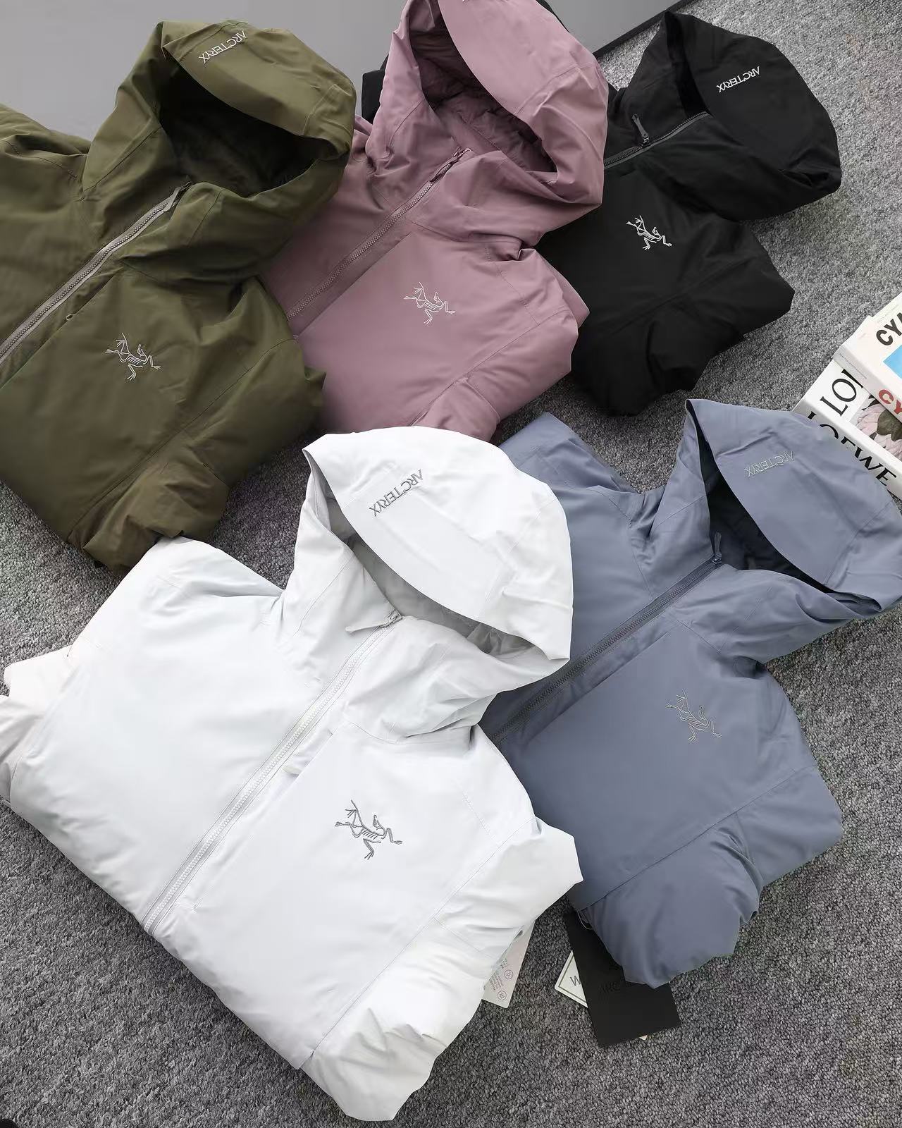Arc'teryx 高仿戶外防風連帽羽绒外套 六色選擇 多功能輕量設計款| 7 Arc'teryx 高仿戶外防風連帽羽绒外套 六色選擇 多功能輕量設計款