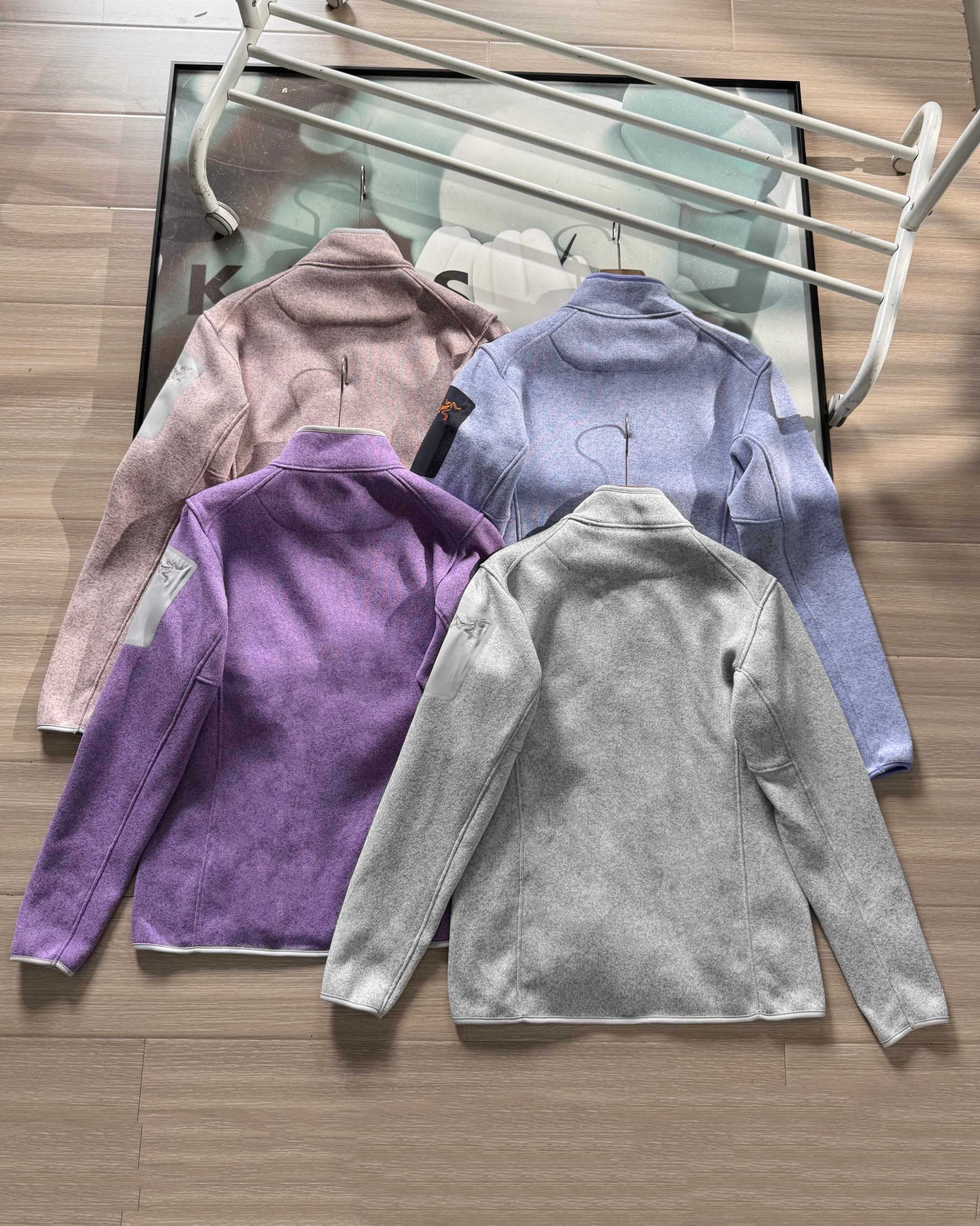 Arc'teryx 原單刷毛立領外套 女款四色拼接刷色風格| 12 Arc'teryx 原單刷毛立領外套 女款四色拼接刷色風格