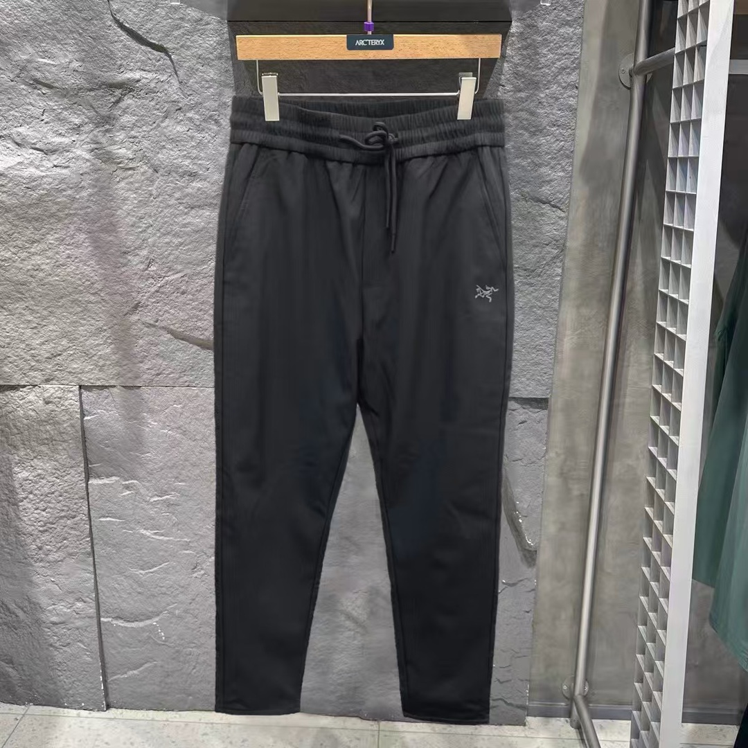 Arc'teryx 高仿黑灰配色男士休閒抽繩褲 基本款機能風設計| 6 Arc'teryx 高仿黑灰配色男士休閒抽繩褲 基本款機能風設計