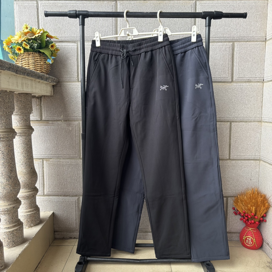 Arc'teryx 高仿黑灰配色男士休閒抽繩褲 基本款機能風設計| 8 Arc'teryx 高仿黑灰配色男士休閒抽繩褲 基本款機能風設計