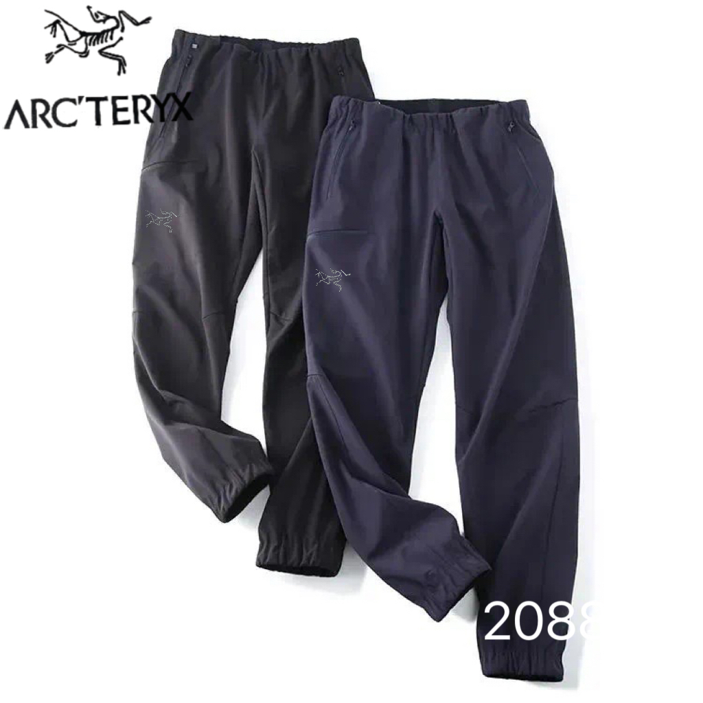 Arc'teryx 高仿男款鬆緊束口褲 黑灰雙色 彈性舒適基本款