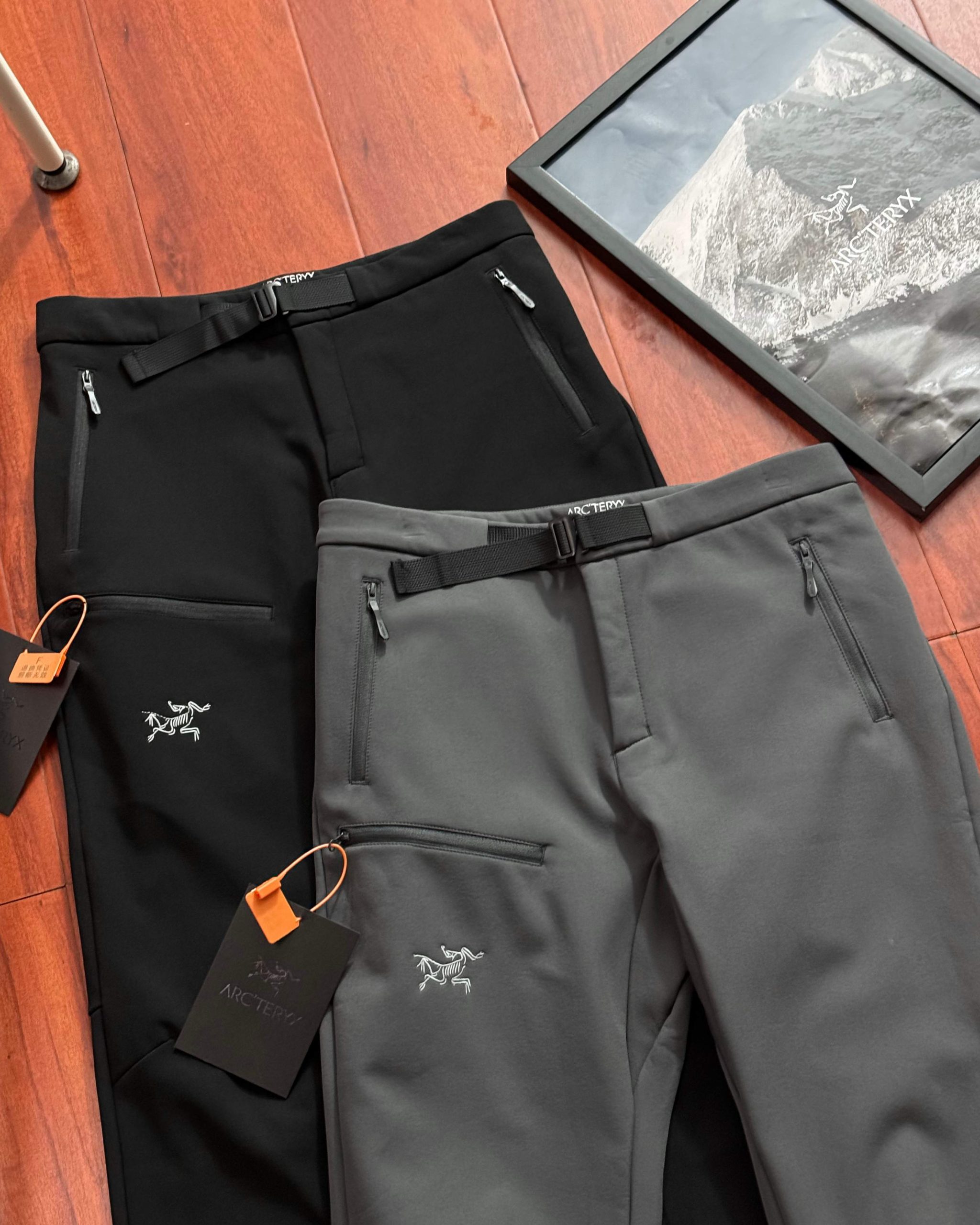 Arc'teryx 高仿男士雙色織帶機能褲 彈性合身版 修飾腿型效果佳| 14 Arc'teryx 高仿男士雙色織帶機能褲 彈性合身版 修飾腿型效果佳