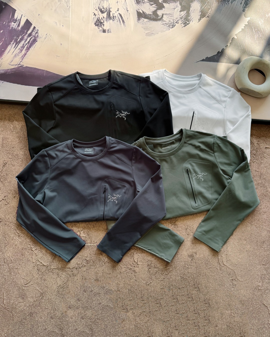 Arc’teryx A貨男士長袖圓領衫 百搭款式舒適親膚| 7 Arc’teryx A貨男士長袖圓領衫 百搭款式舒適親膚