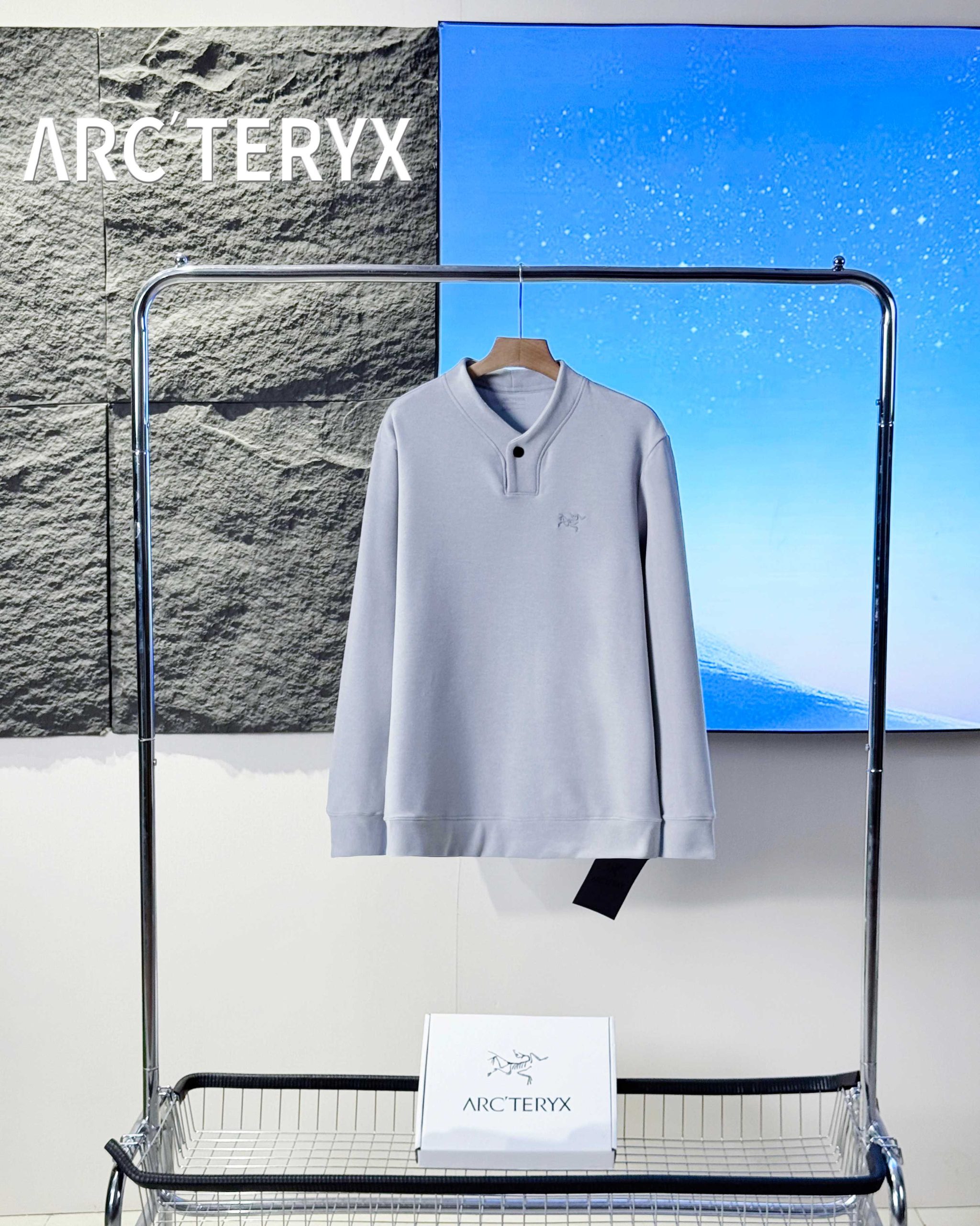 Arc'teryx 高仿男士立領長袖上衣 三釦設計低調有型| 12 Arc'teryx 高仿男士立領長袖上衣 三釦設計低調有型