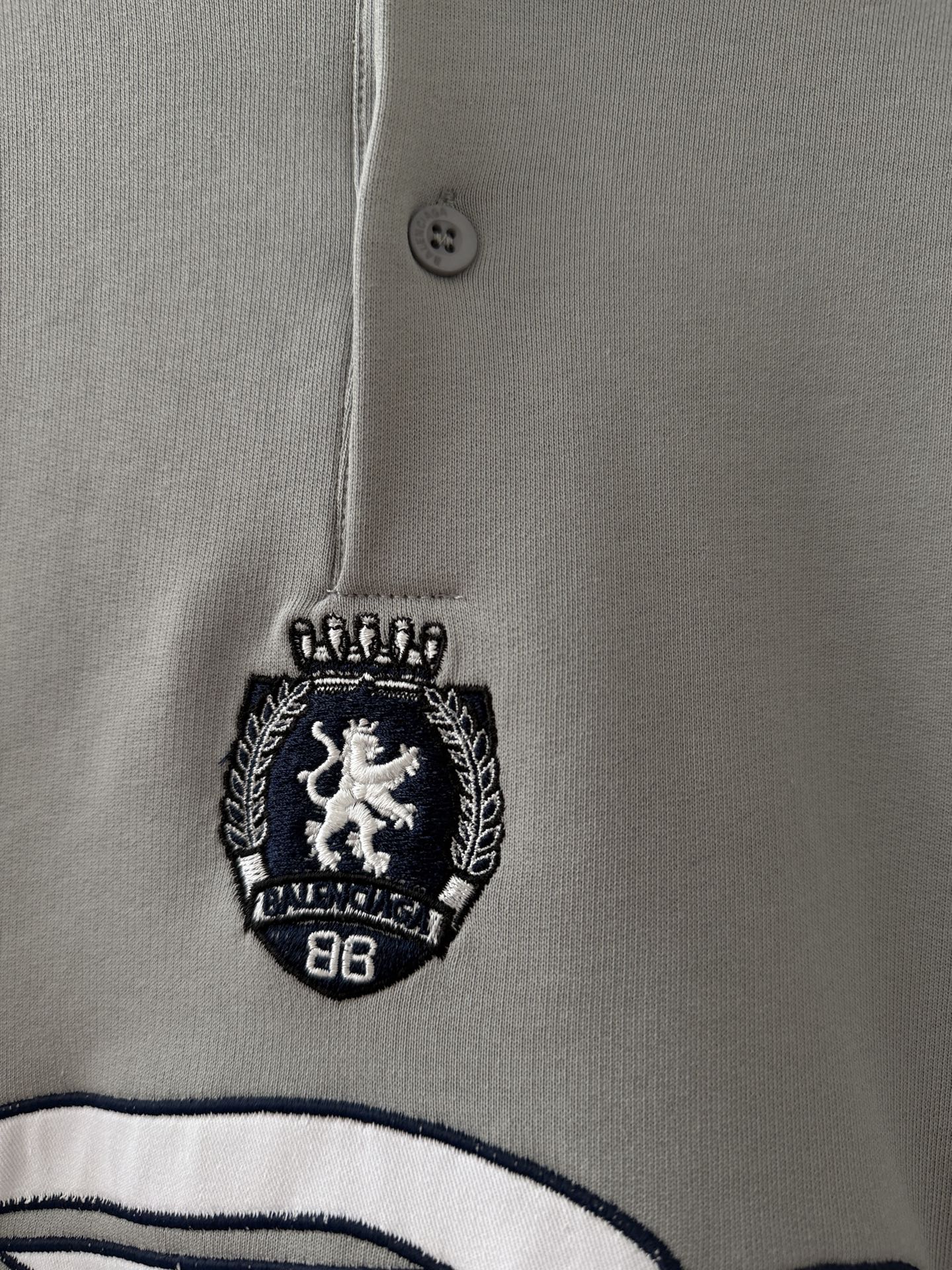 Balenciaga原單男士灰色拼接連帽衛衣舒適質感版型修身| 13 Balenciaga原單男士灰色拼接連帽衛衣舒適質感版型修身