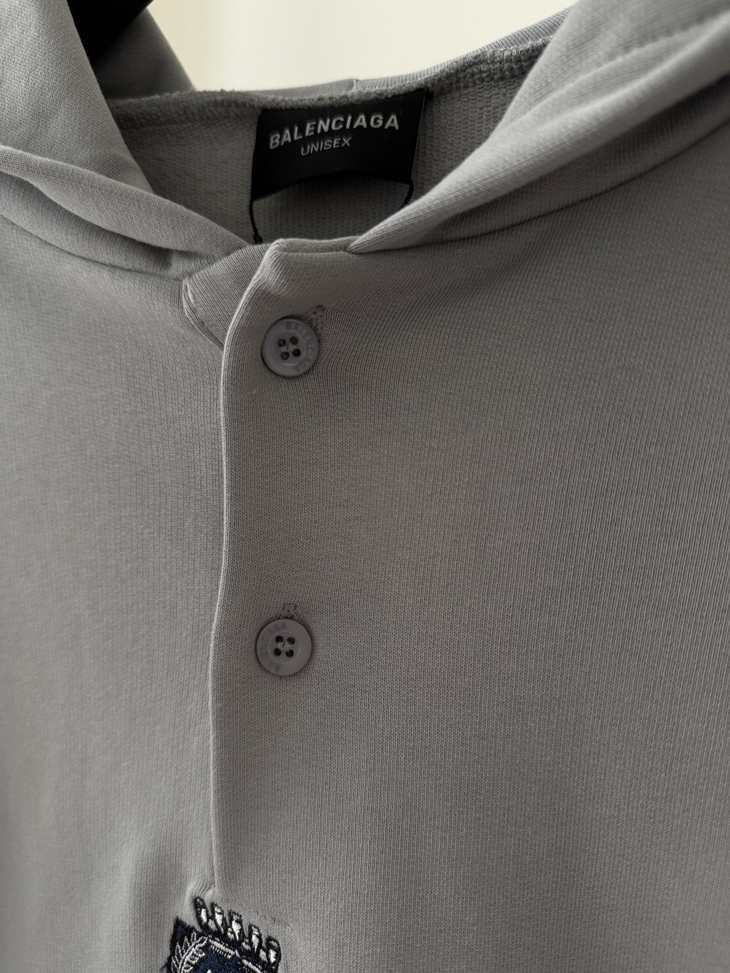 Balenciaga原單男士灰色拼接連帽衛衣舒適質感版型修身| 11 Balenciaga原單男士灰色拼接連帽衛衣舒適質感版型修身