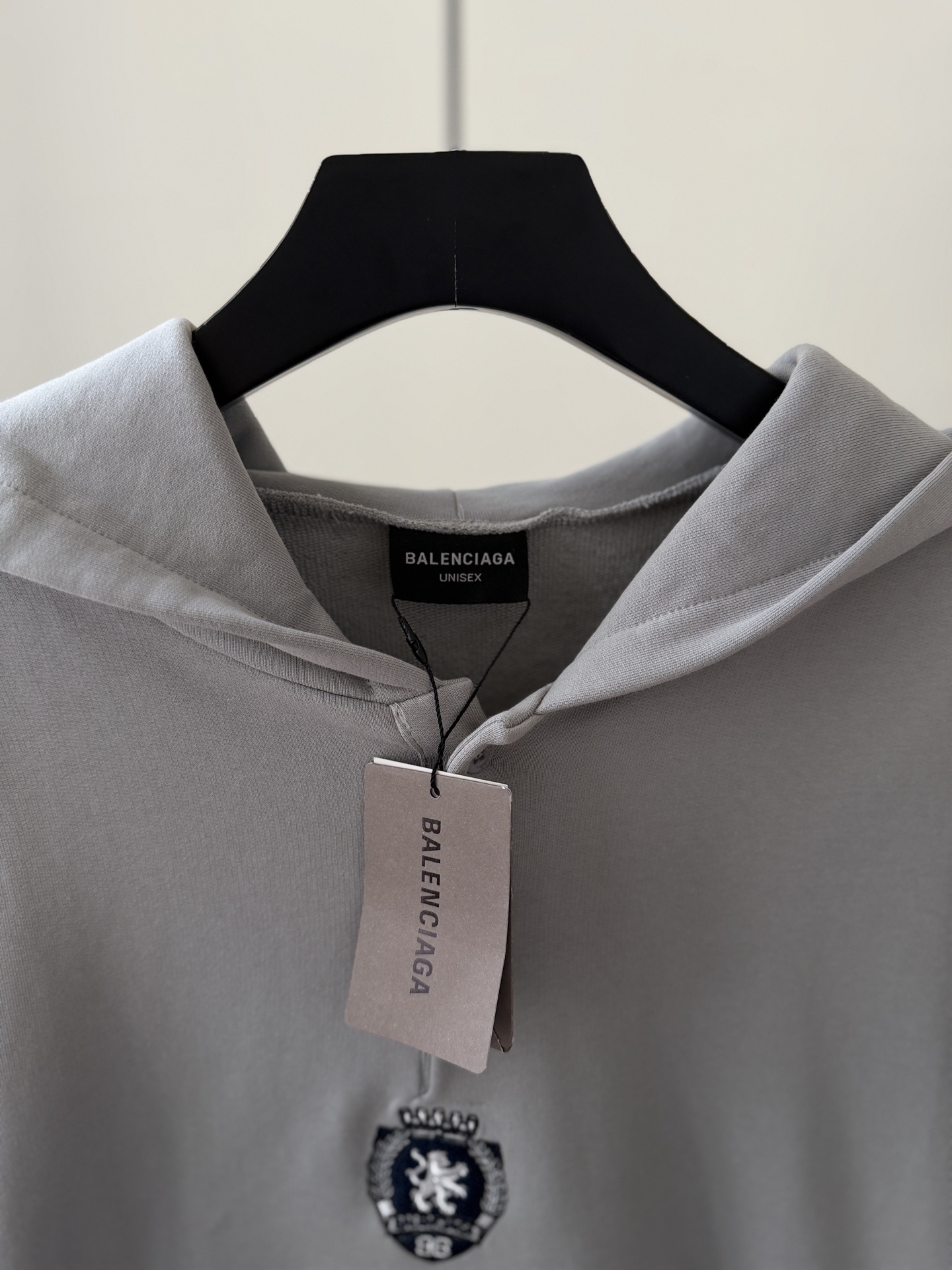 Balenciaga原單男士灰色拼接連帽衛衣舒適質感版型修身| 9 Balenciaga原單男士灰色拼接連帽衛衣舒適質感版型修身