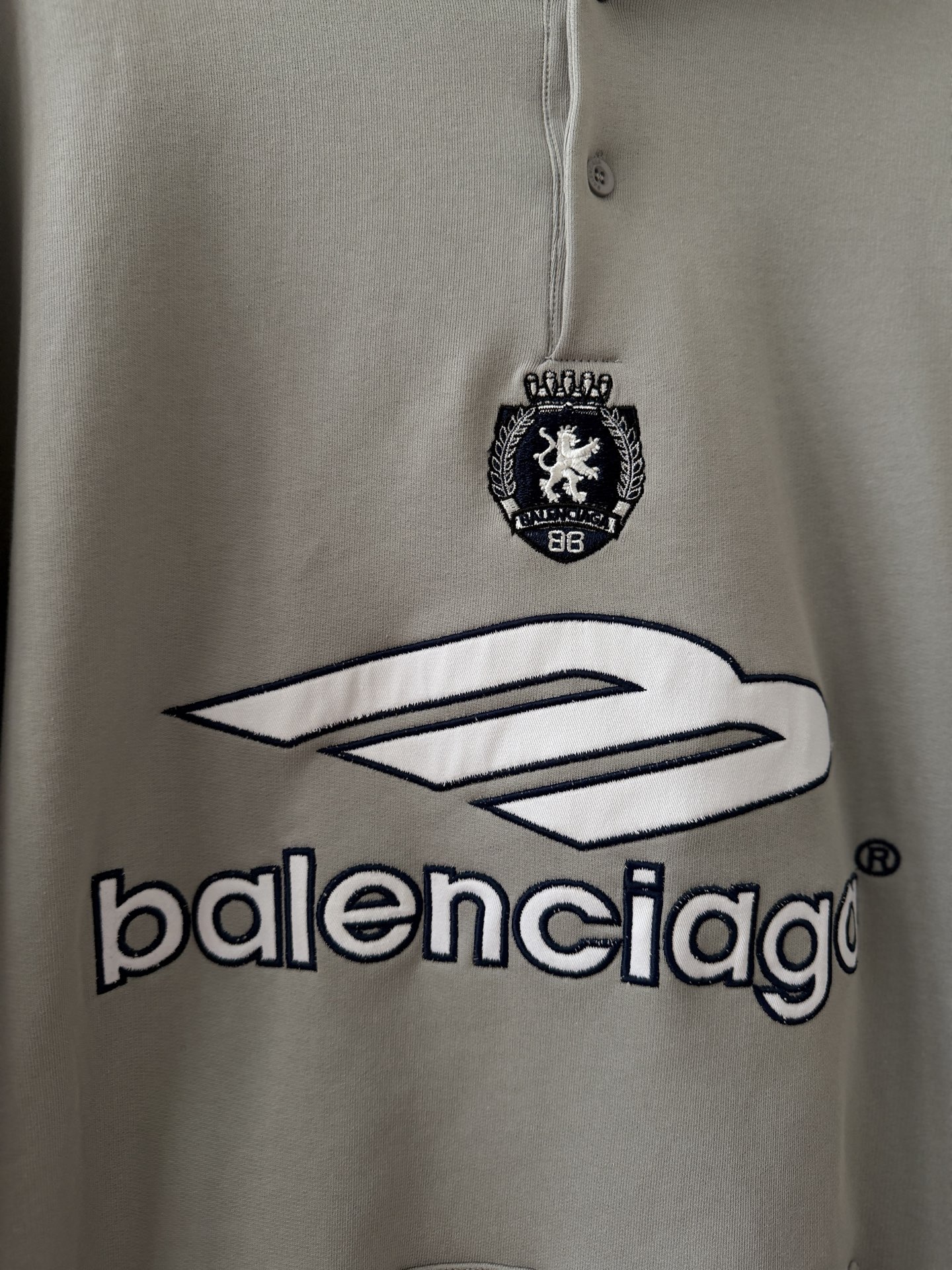 Balenciaga原單男士灰色拼接連帽衛衣舒適質感版型修身| 8 Balenciaga原單男士灰色拼接連帽衛衣舒適質感版型修身