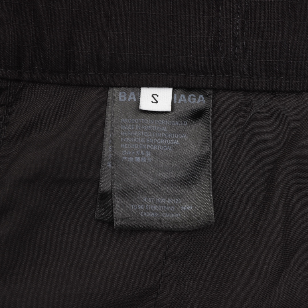 Balenciaga 一比一男士黑色多袋工作褲 工裝風雙層立體剪裁| 9 Balenciaga 一比一男士黑色多袋工作褲 工裝風雙層立體剪裁