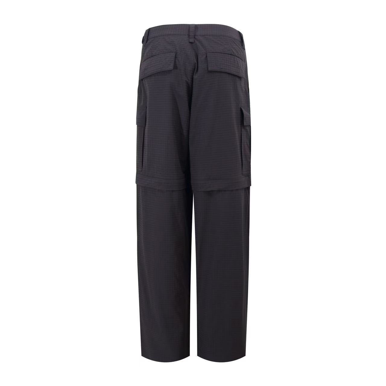 Balenciaga 高仿黑色格紋工裝褲 寬鬆直筒剪裁設計款| 14 Balenciaga 高仿黑色格紋工裝褲 寬鬆直筒剪裁設計款