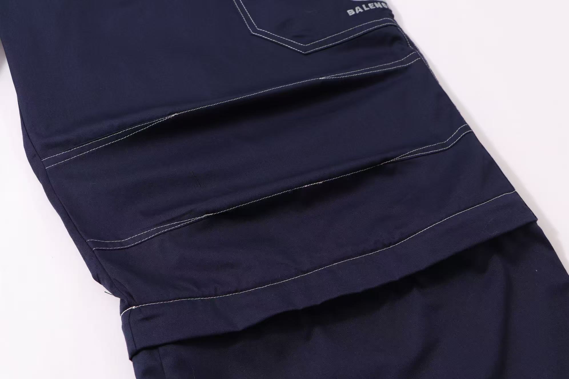 Balenciaga 原單深藍工裝褲 簡約線條設計感日常穿搭| 12 Balenciaga 原單深藍工裝褲 簡約線條設計感日常穿搭
