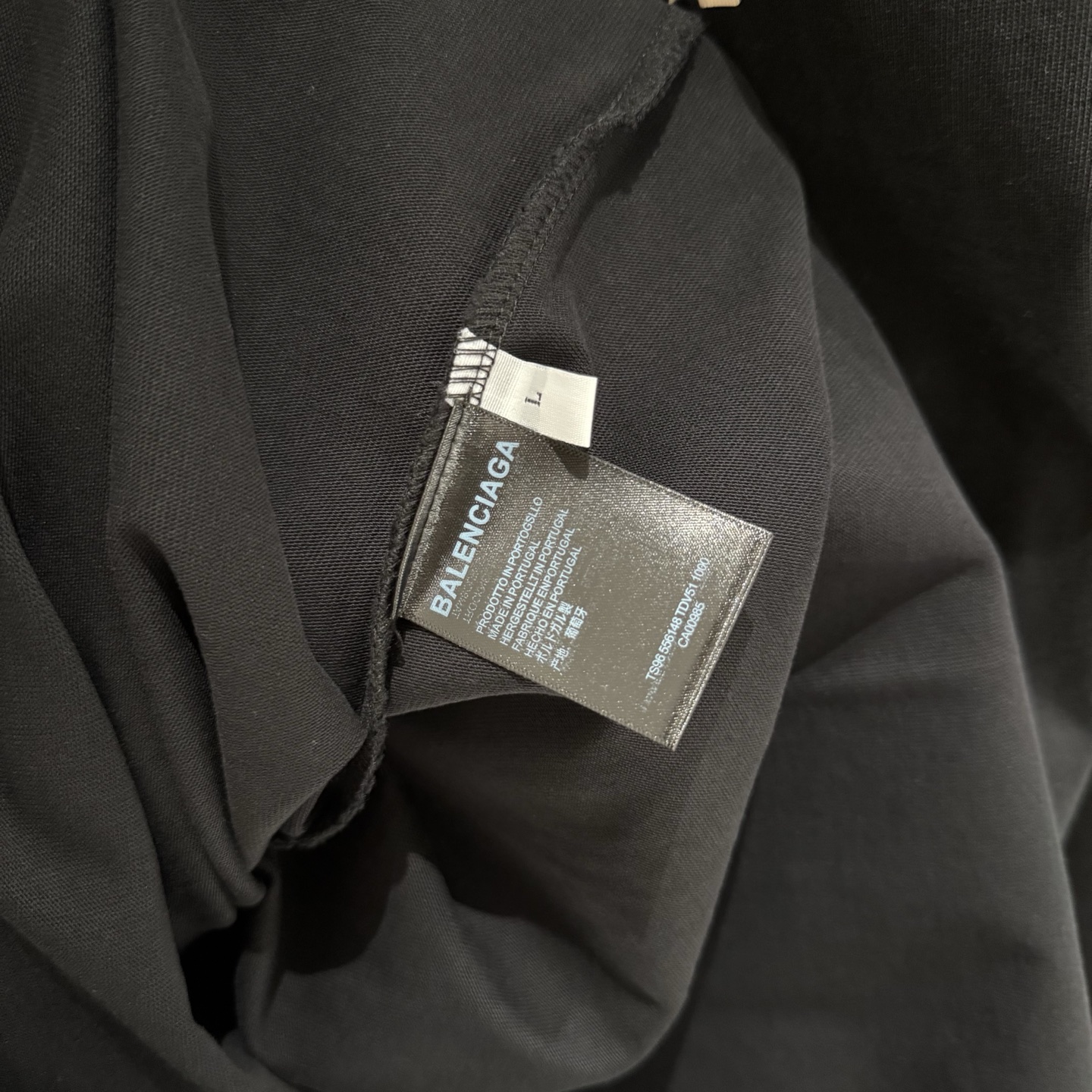 Balenciaga 高仿男士破損LOGO長袖T恤 微刷破設計秋冬風格款| 8 Balenciaga 高仿男士破損LOGO長袖T恤 微刷破設計秋冬風格款
