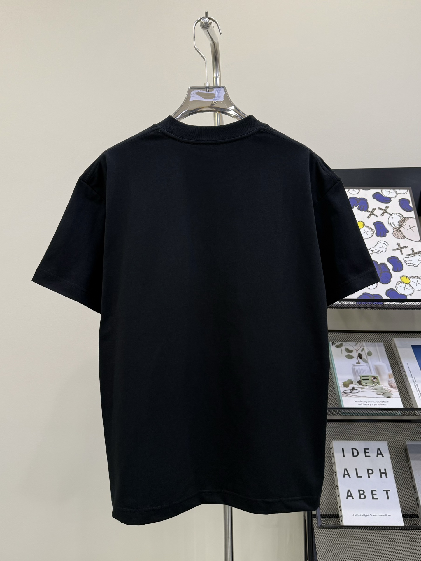 Balenciaga A貨短袖T恤男款 粉字母印花 黑底潮流街頭風| 14 Balenciaga A貨短袖T恤男款 粉字母印花 黑底潮流街頭風
