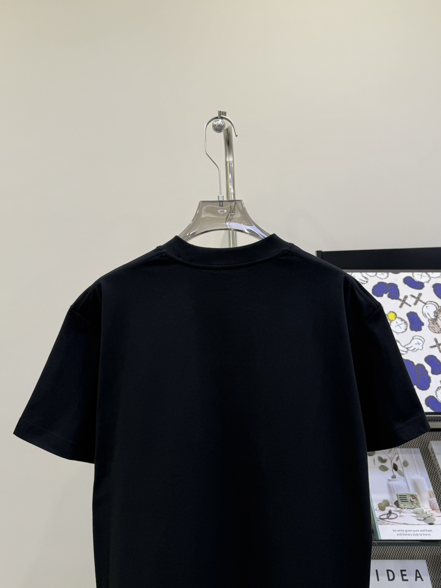 Balenciaga A貨短袖T恤男款 粉字母印花 黑底潮流街頭風| 12 Balenciaga A貨短袖T恤男款 粉字母印花 黑底潮流街頭風