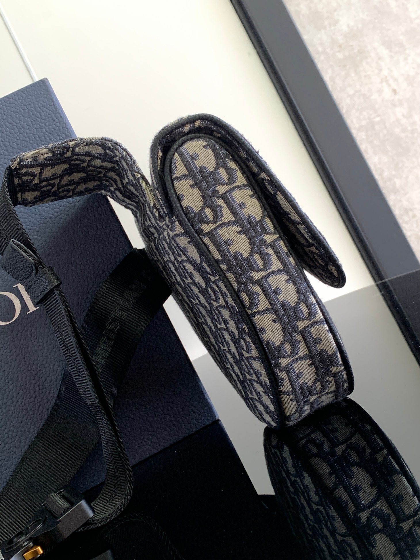 Dior一比一男款老花馬鞍包 Oblique帆布款 經典潮流實用首選| 6 Dior一比一男款老花馬鞍包 Oblique帆布款 經典潮流實用首選